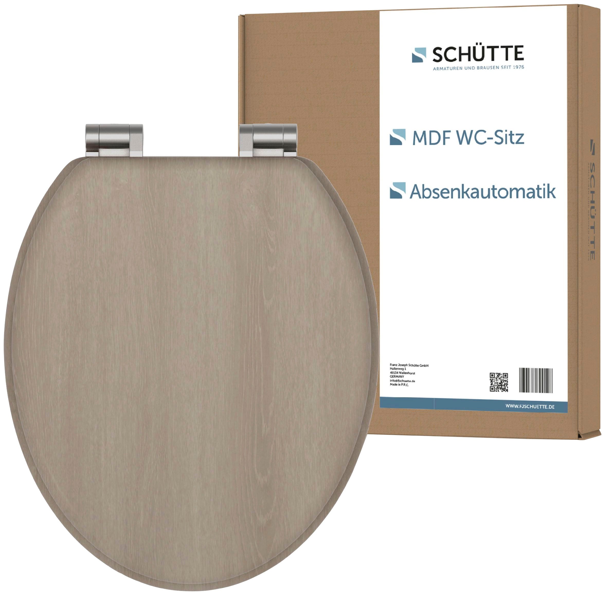 WC-Sitz »MODERN WOOD«, Toilettendeckel, mit Absenkautomatik