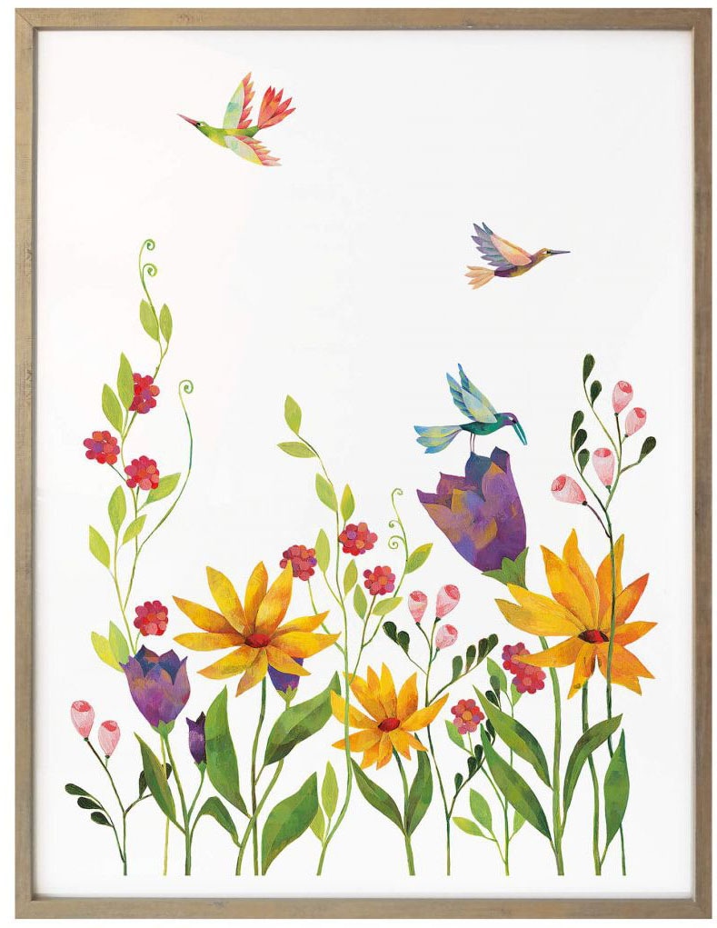Floral«, (1 Blumen Poster bestellen Blütenpoesie Wandbild, Blumen, Wandposter Poster, St.), online Wall-Art Bild, »Blanz