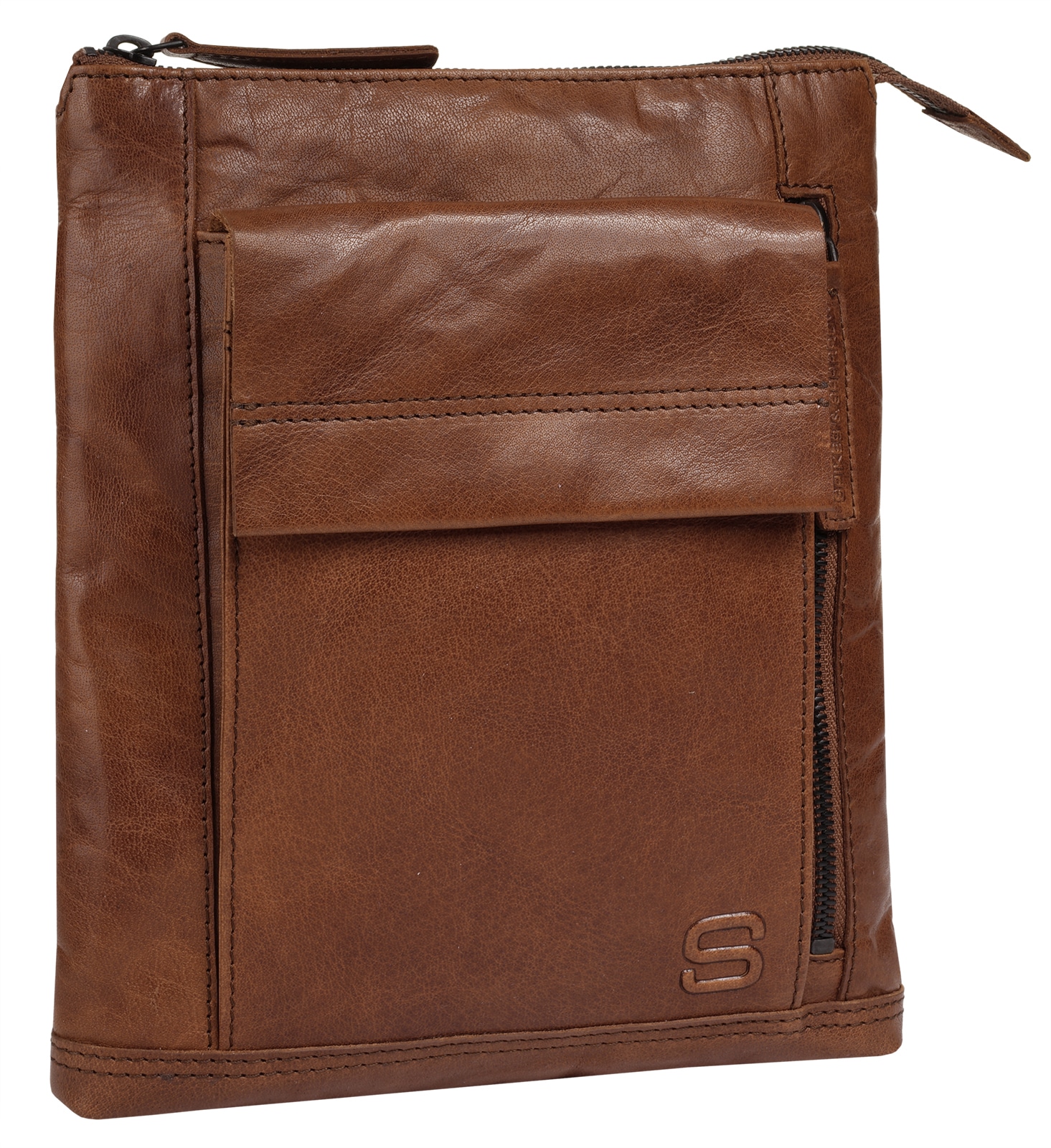 Spikes & Sparrow Umhängetasche echt Leder