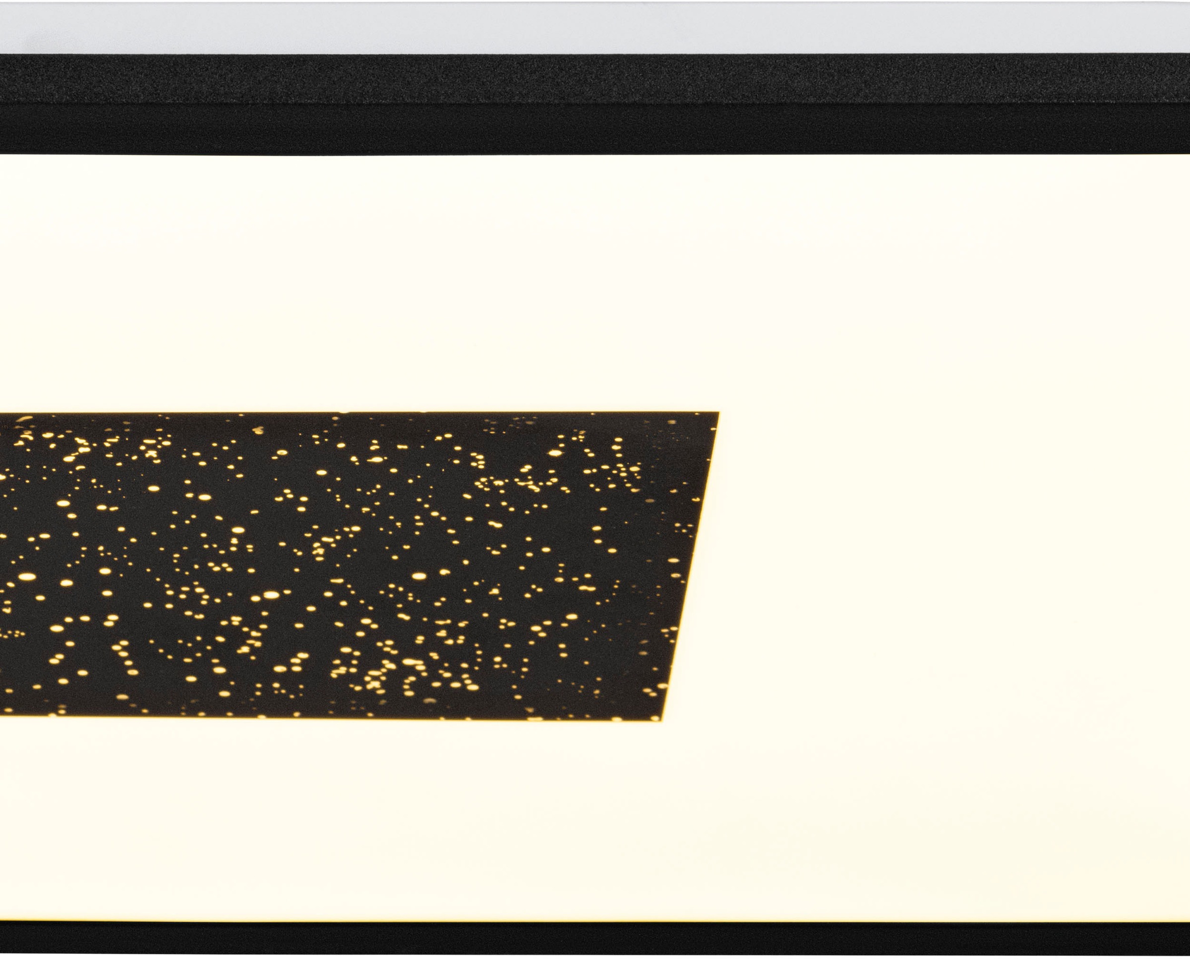 EGLO LED-Deckenleuchte »MARMORATA« in schwarz und weiß aus Alu, Stahl / inkl. und inkl. LED fest integriert - 17 Watt und 9 Watt, Gr. ca. 59,5 x 29,5 cm