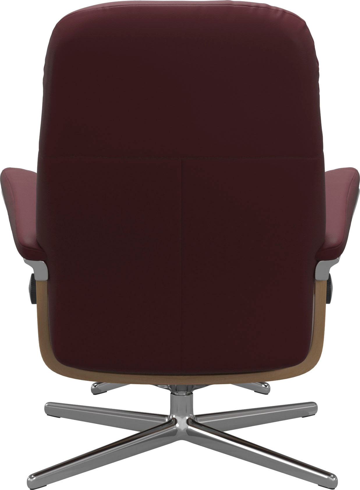 Stressless Fußhocker "Garda", mit Cross Base, Größe M & L, Holzakzent Eiche günstig online kaufen