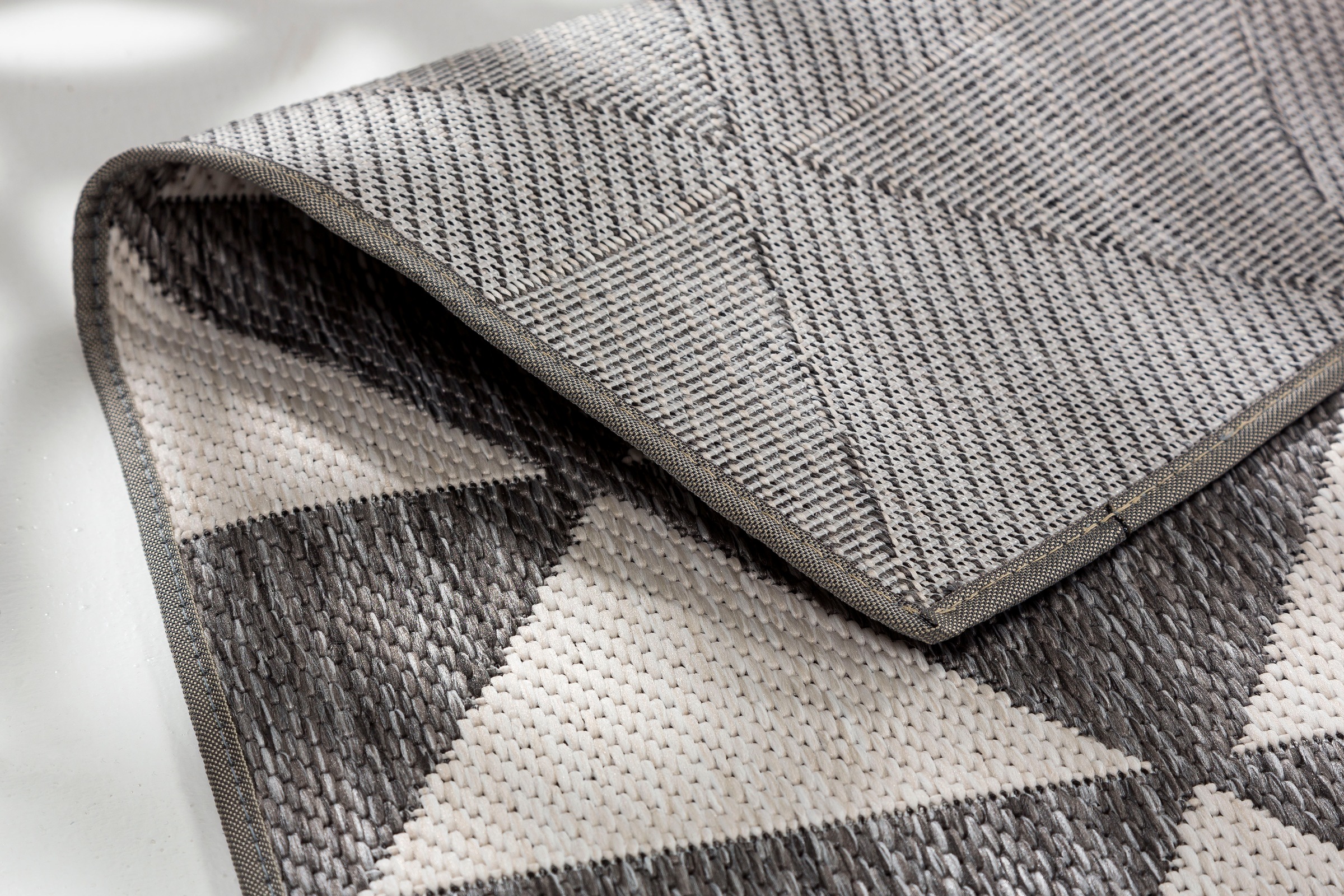SCHÖNER WOHNEN-Kollektion Teppich »Parkland 6351 224«, rechteckig, 5 mm Höhe, In- und Outdoor geeignet, eleganter Flachflorteppich