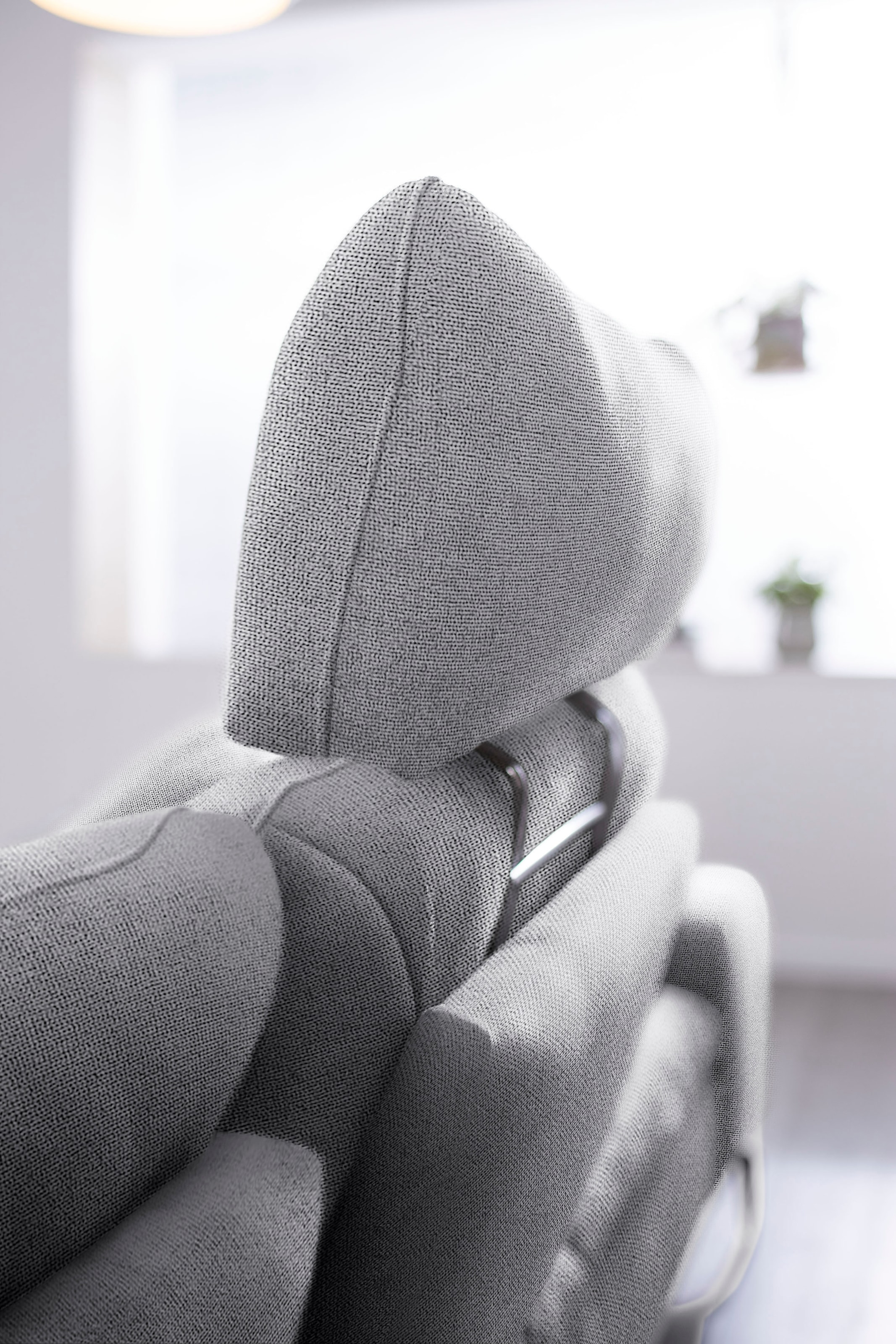 W.SCHILLIG Ecksofa »valentinoo, Designsofa, bequem, elegant und zeitlos, L-Form«, (Set), inklusive Hocker, mit Sitztiefenverstellung, Breite 299 cm