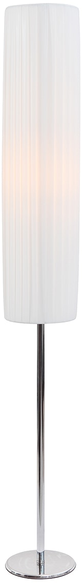 Latex, bestellen online Lampenschirm Stehlampe »Live«, Plissee SalesFever Gestell flammig-flammig, aus Edelstahl 2