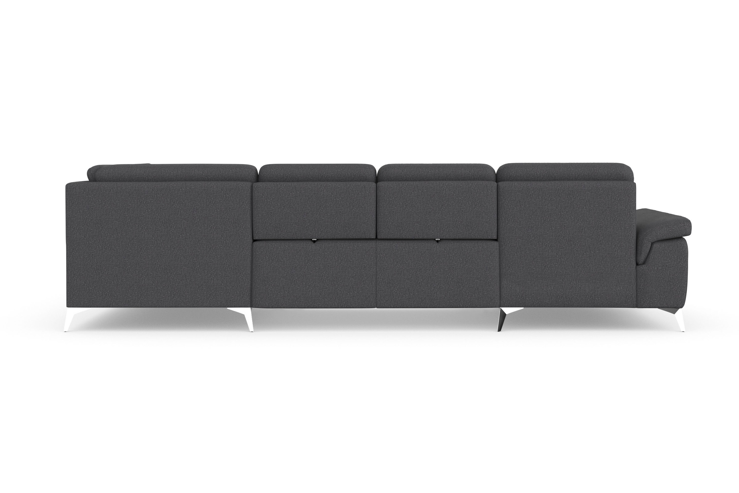 sit&more Wohnlandschaft »Padua U-Form«, inklusive Sitztiefenverstellung, Armteilfunktion und Federkern