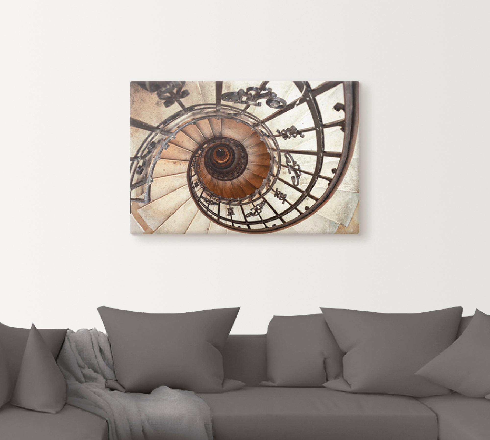 Artland Wandbild »Treppe« Architektonische Elemente 1 Stk. tlg. als Alubild günstig online kaufen