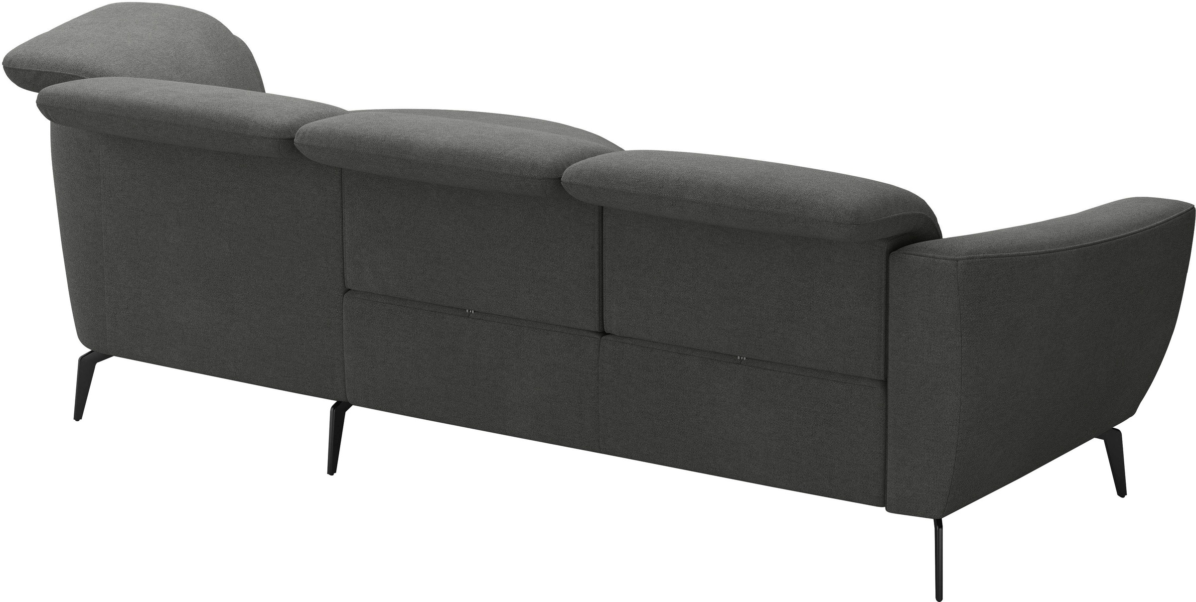sit&more Ecksofa »Zoe«, ink.Sitztiefenverstellung, wahlweise mit Kopfteilverstellung