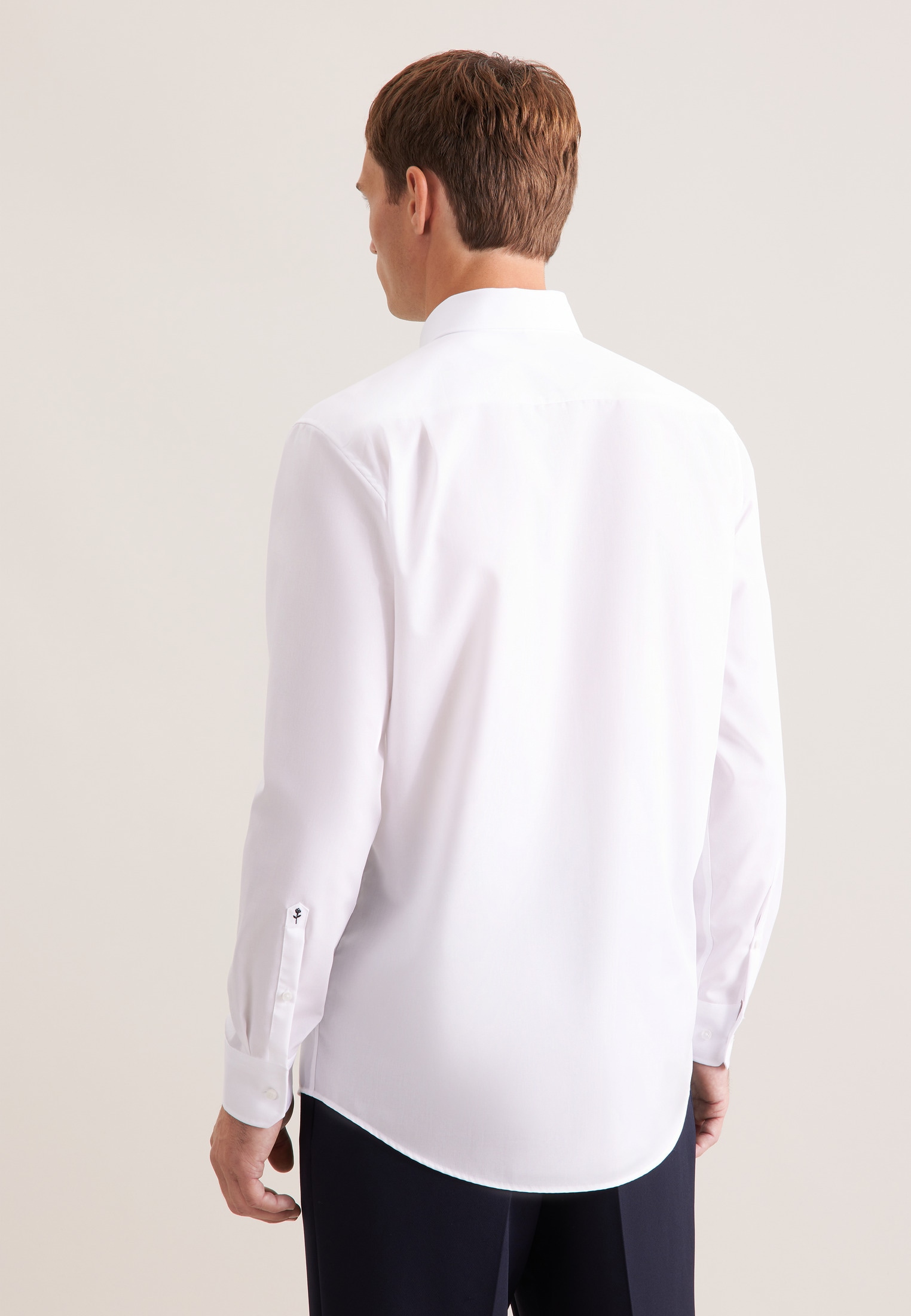 seidensticker Businesshemd »Schwarze Rose« Regular 1/1 Button-Down-Kragen Uni