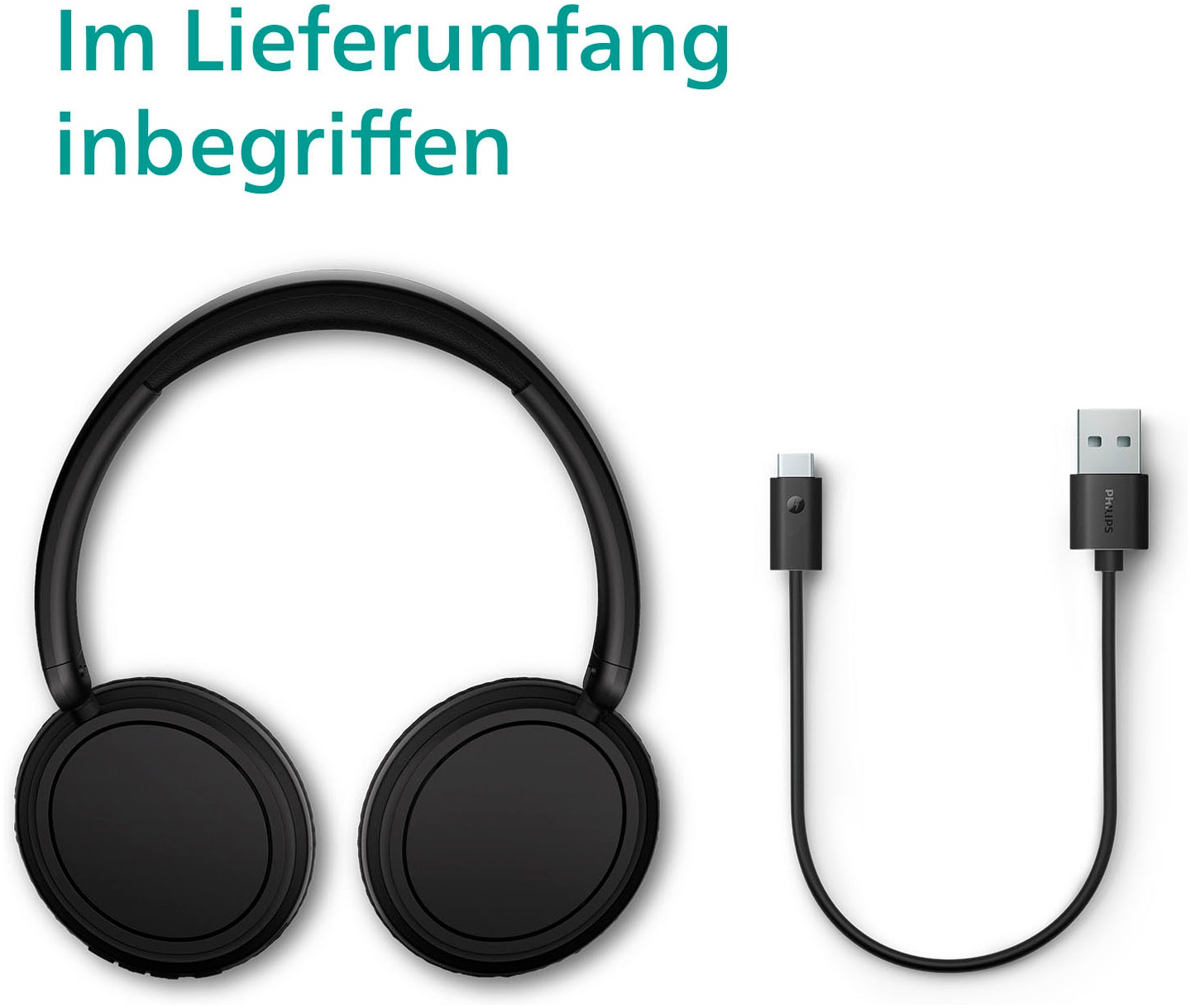 Philips Over-Ear-Kopfhörer »TAH5209«, Bluetooth-A2DP Bluetooth-AVRCP Bluetooth-HFP, Geräuschisolierung-Multi-Point-Verbindung-Sprachsteuerung