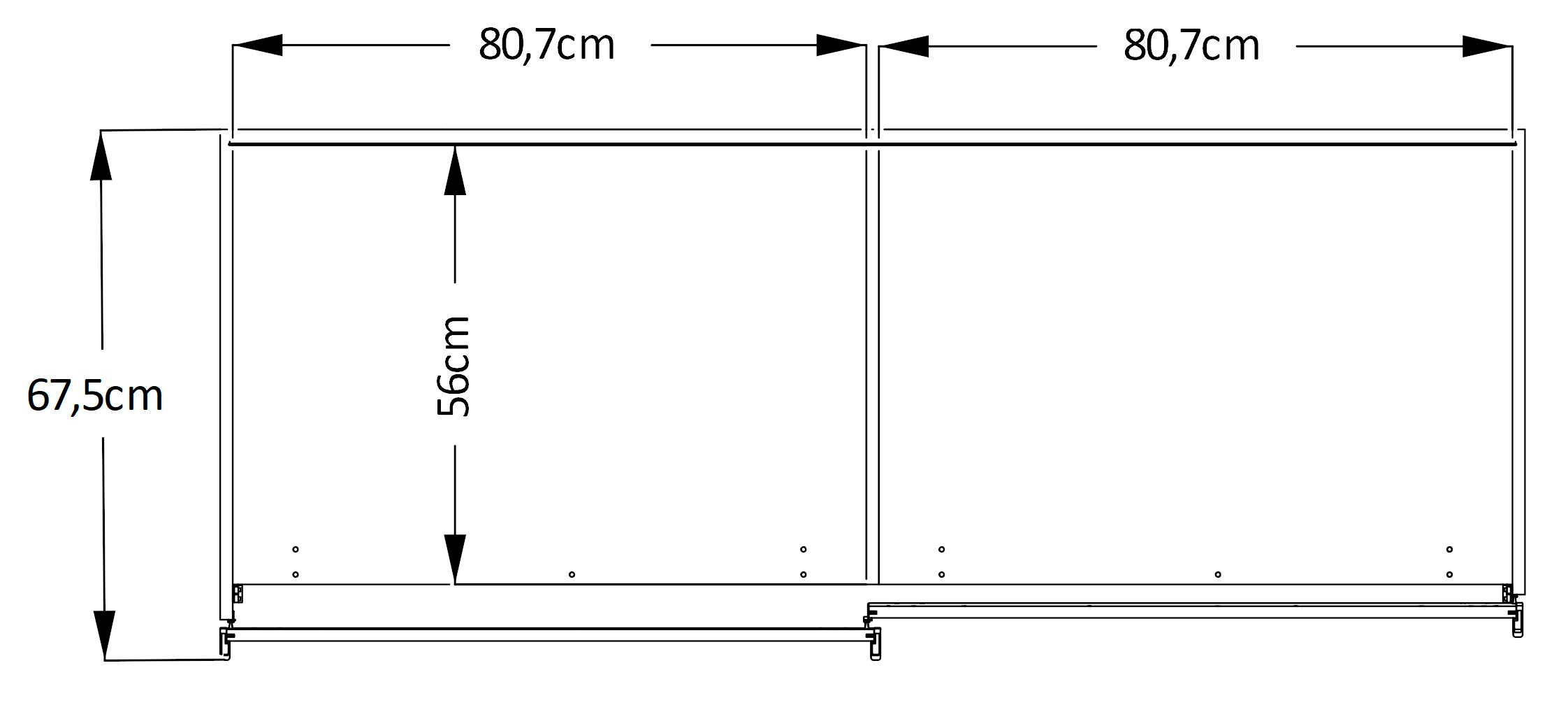 STAUD Schwebetürenschrank »Sinfonie Plus, edles Design in hochwertiger Qualität, Made in Germany« Mit Spiegeltüre und in vier verschiedenen Ausstattungsvarianten
