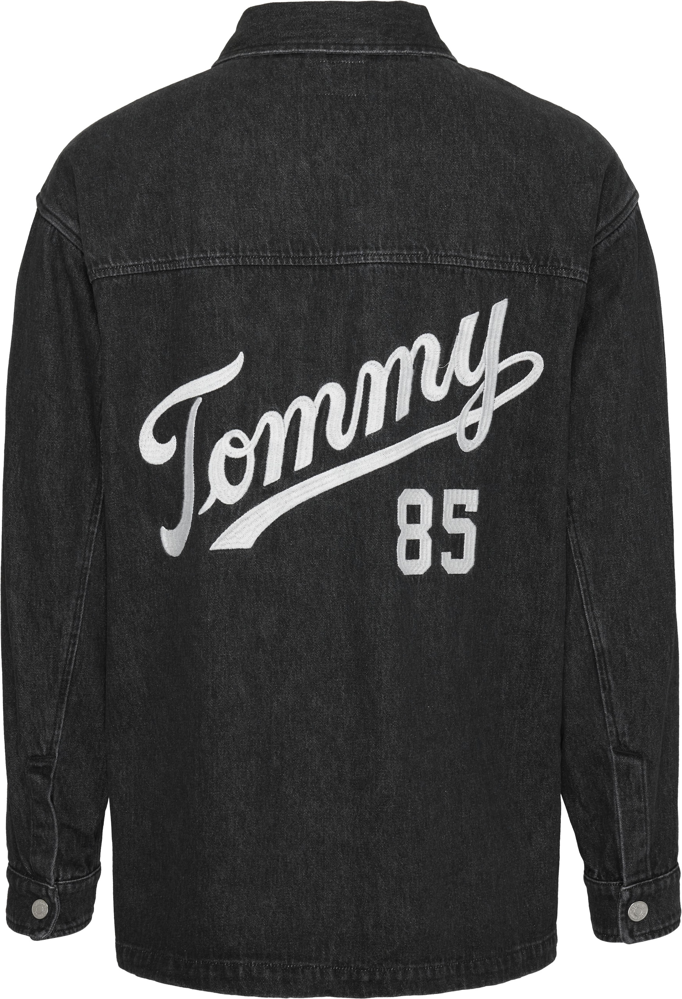Tommy Jeans Jeanshemd »WORKER SHIRT JACKET AG8083«, mit Logostickereien