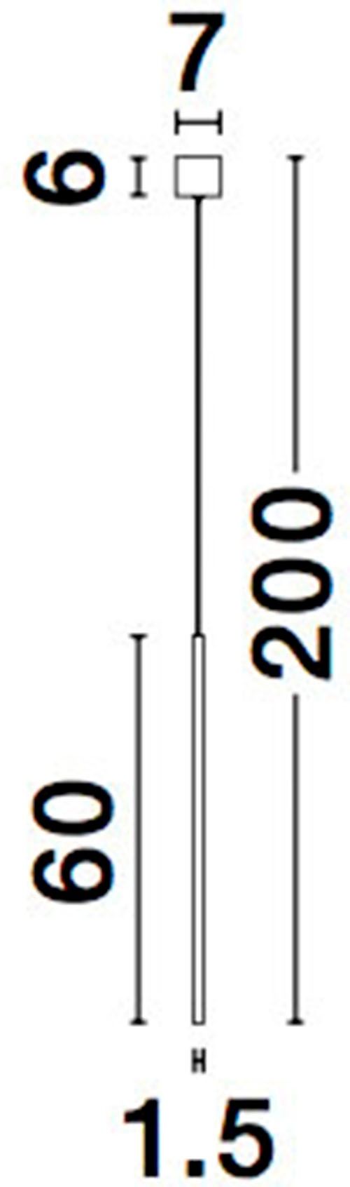 Nova Luce LED-Hängeleuchte »ELETTRA« LED-Modul 1 Stk. Warmweiß