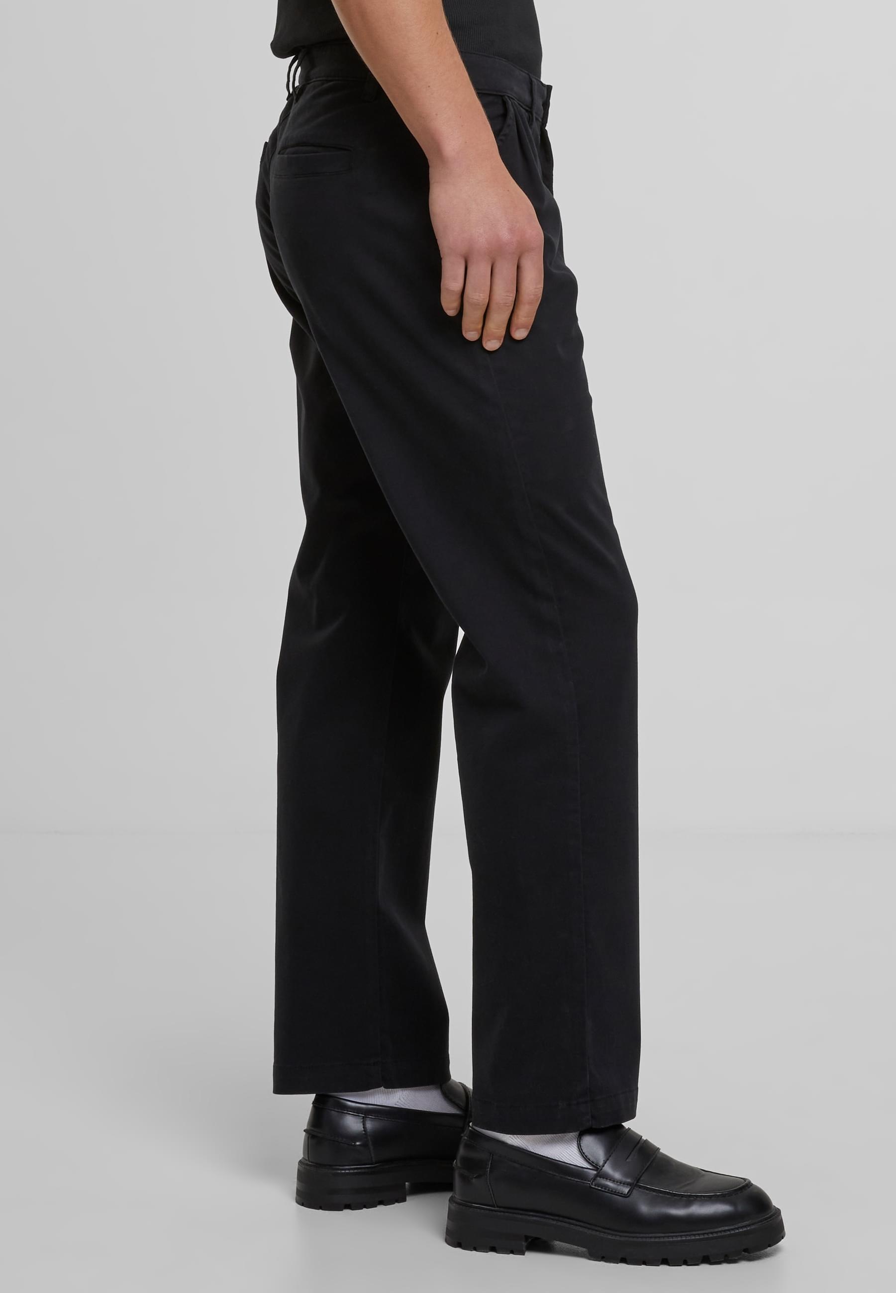 URBAN CLASSICS Stoffhose »Urban Classics Pleated Twill Pants«