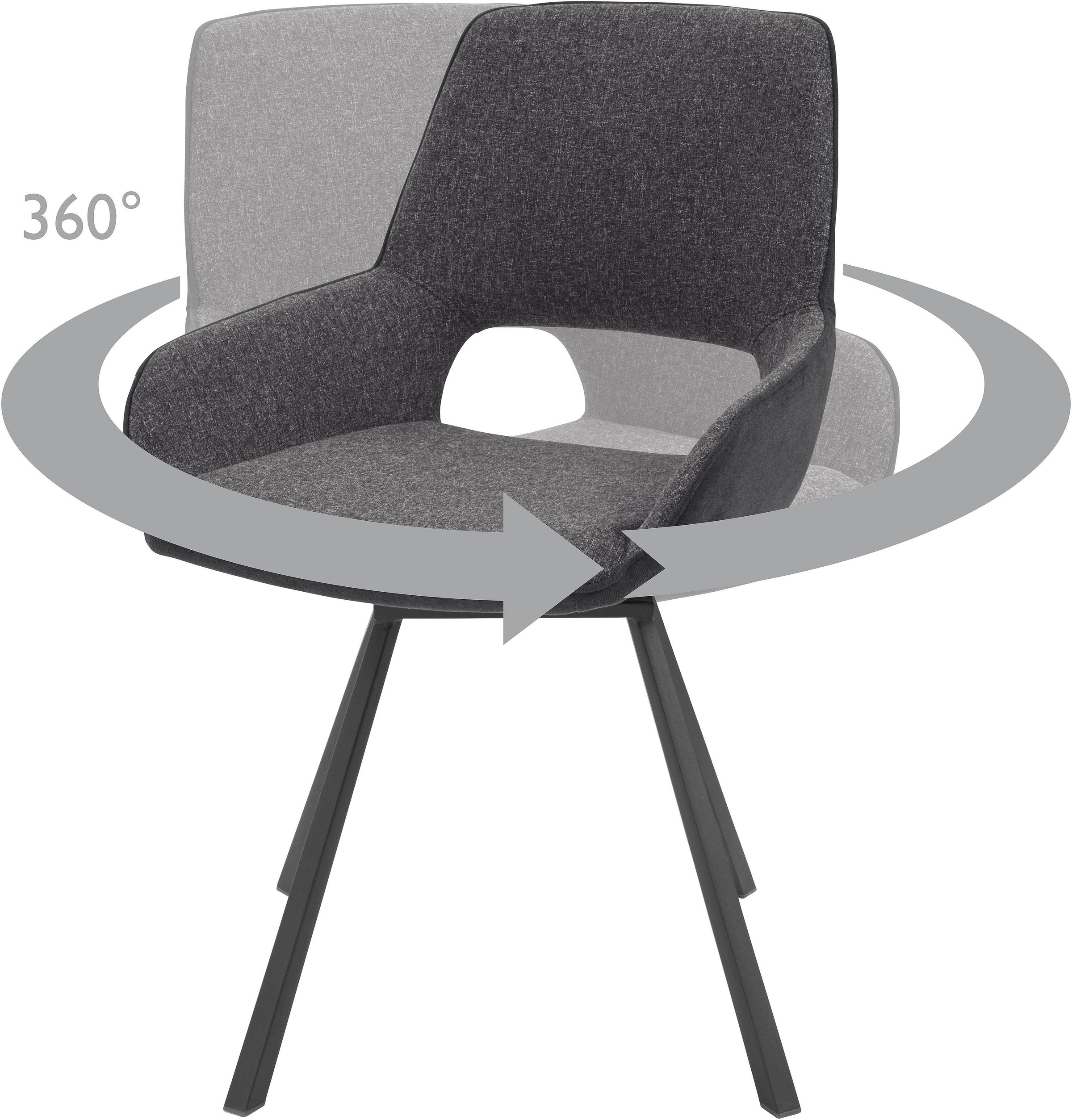 MCA furniture 4-Fußstuhl »Parana«, (Set), 2 St., Stuhl belastbar bis 120 Kg