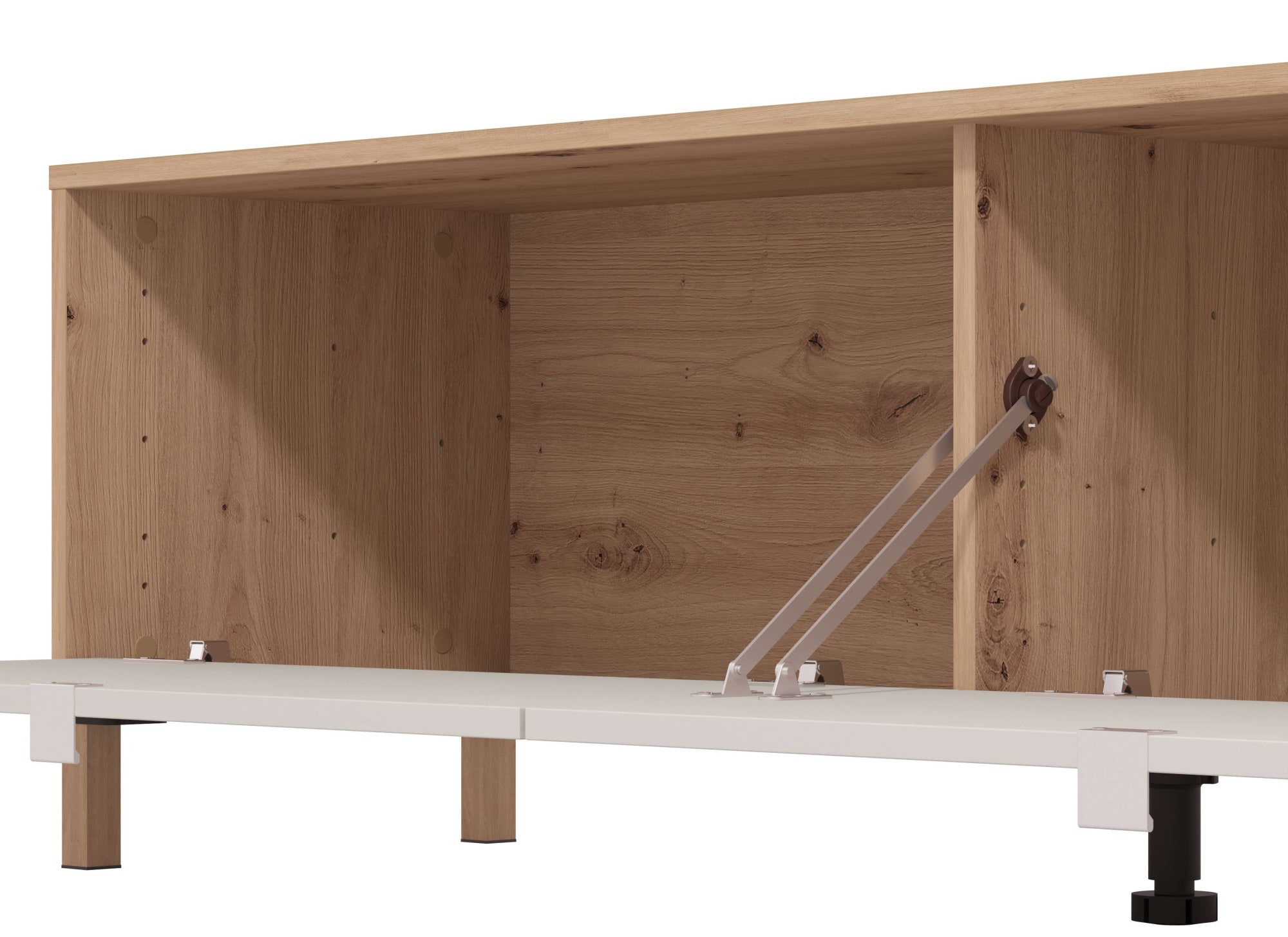 Home affaire Wohnwand »Norwich Anbauwand, Wohnkombination, Wohnzimmer-Set« 4 Stk. tlg.