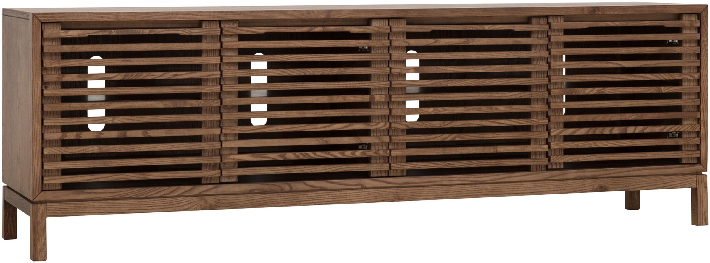 andas TV-Board »Tanner 4-türige Medienkonsole aus Eschenholz« 1 Stk. tlg. günstig online kaufen