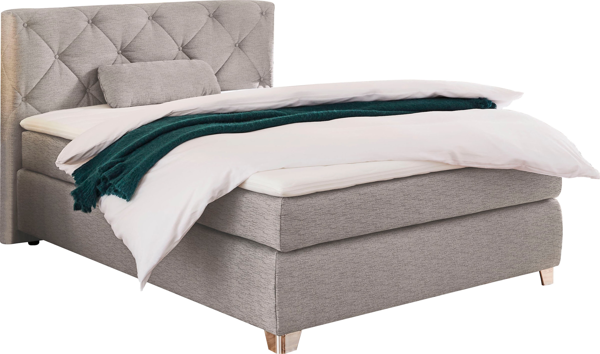 Jockenhöfer Gruppe Boxspringbett »Finja« mit Topper und Zierkissen, erhältl günstig online kaufen