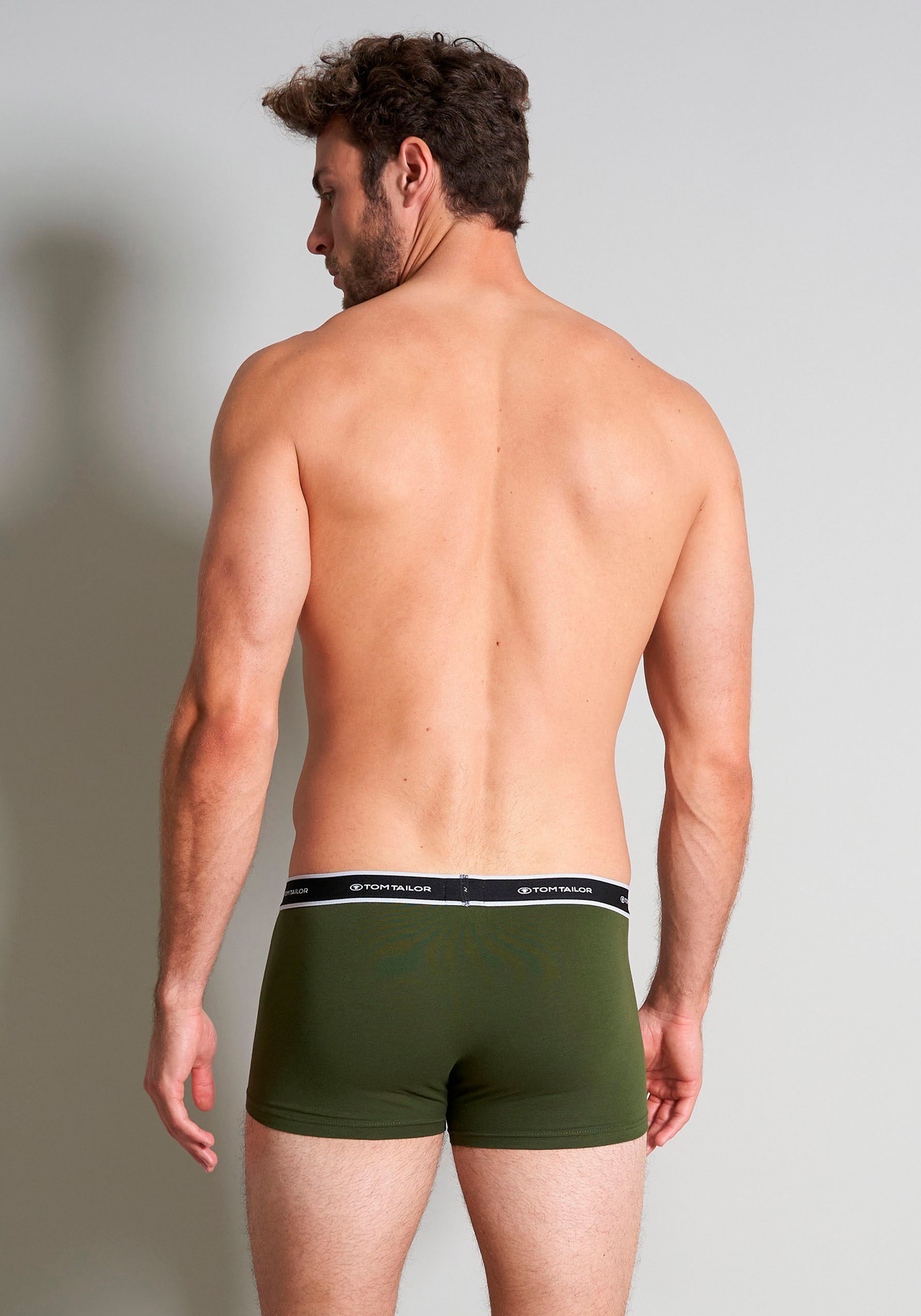 TOM TAILOR Boxershorts »Kentucky«, (Packung, 2 St.), mit komfortabler Passform