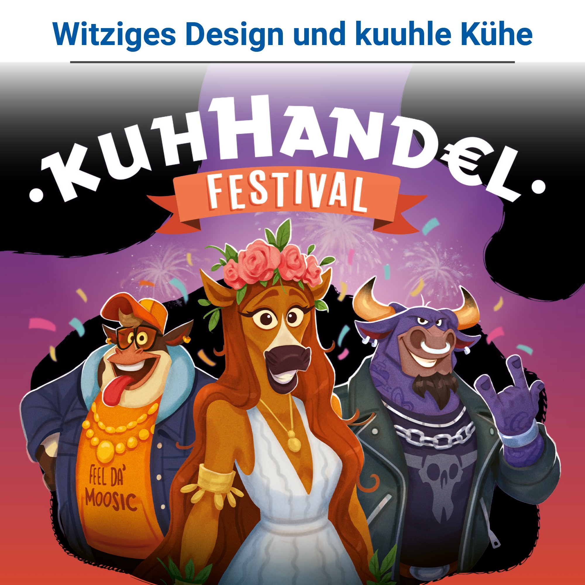 Ravensburger Spiel »Kuhhandel - Festival«, Made in Europe, FSC® - schützt Wald - weltweit