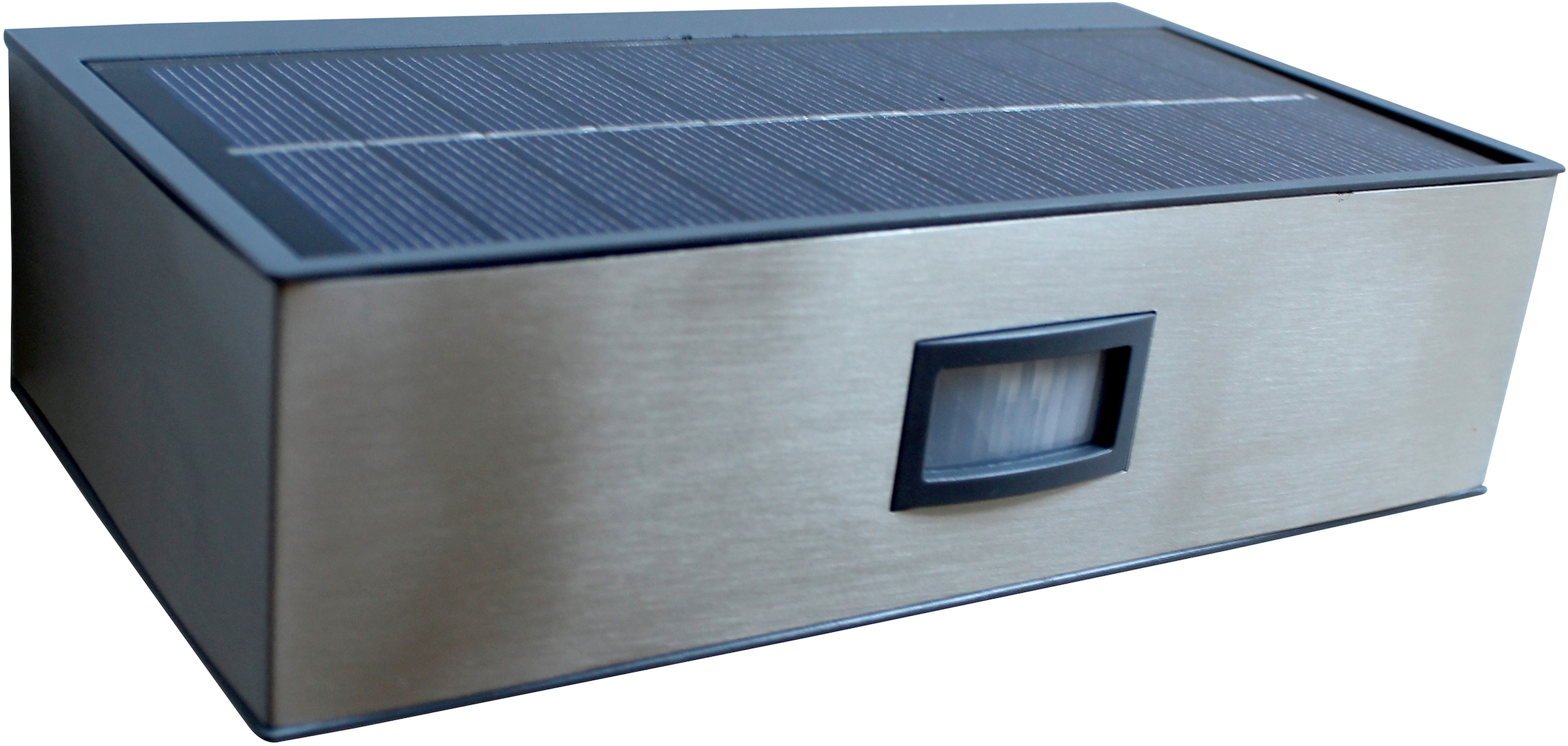 LUTEC LED Außen-Wandleuchte »BRICK«, Leuchtmittel LED-Modul | LED fest integriert, Solarleuchte, Bewegungsmelder