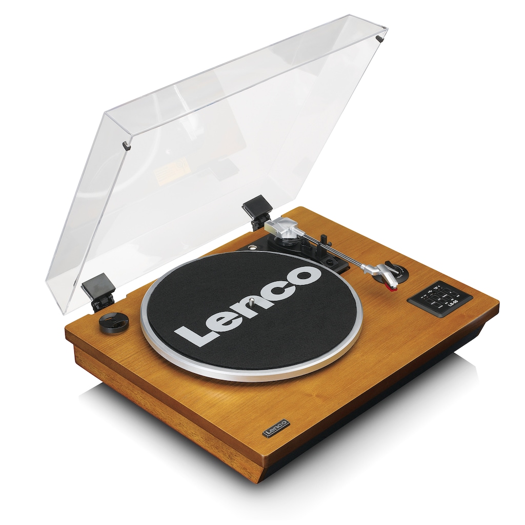 Lenco Plattenspieler »LS-55WA - BT, USB, MP3, Lautsprecher«