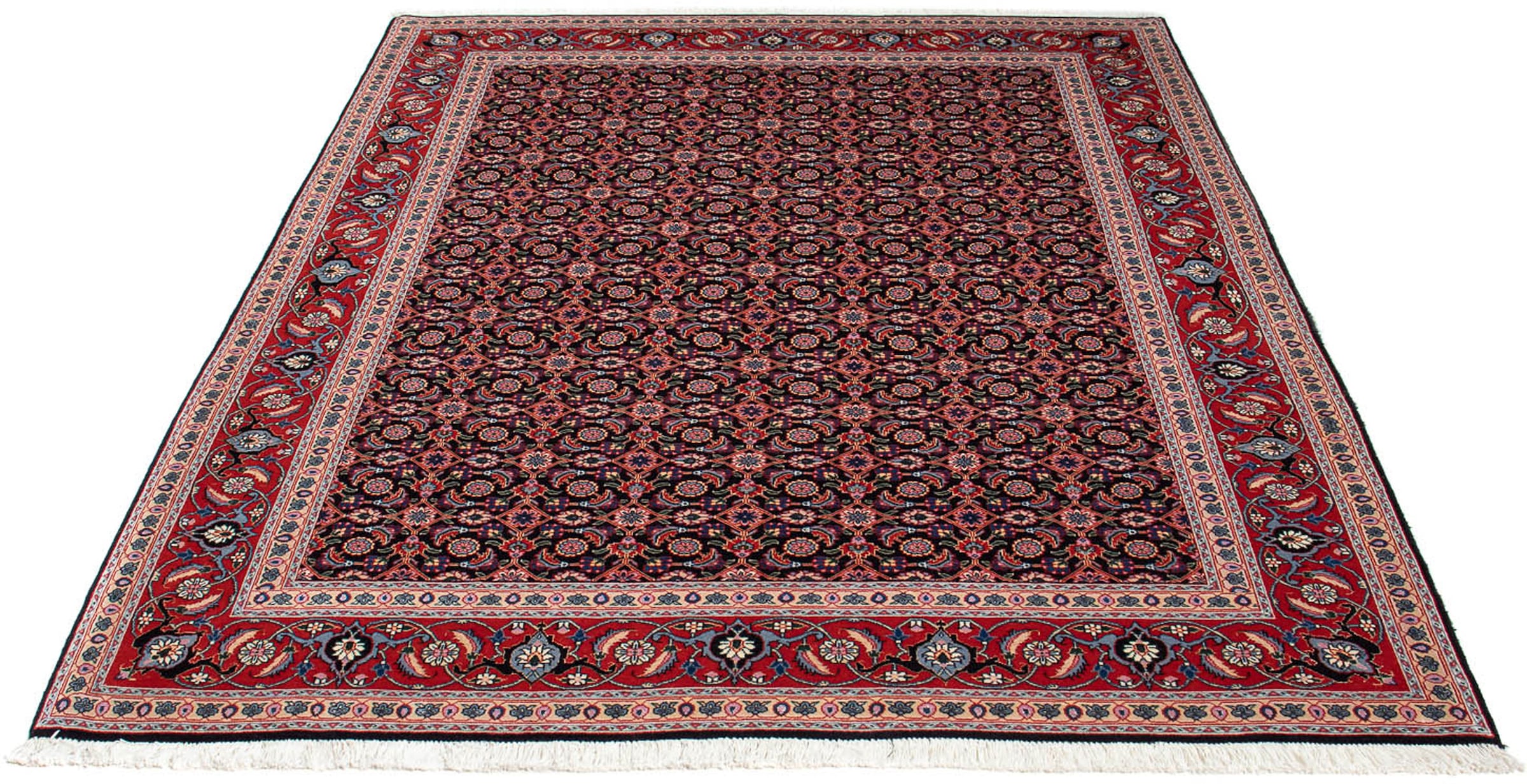 morgenland Orientteppich »Perser - Täbriz - 202 x 151 cm - rot«, rechteckig günstig online kaufen