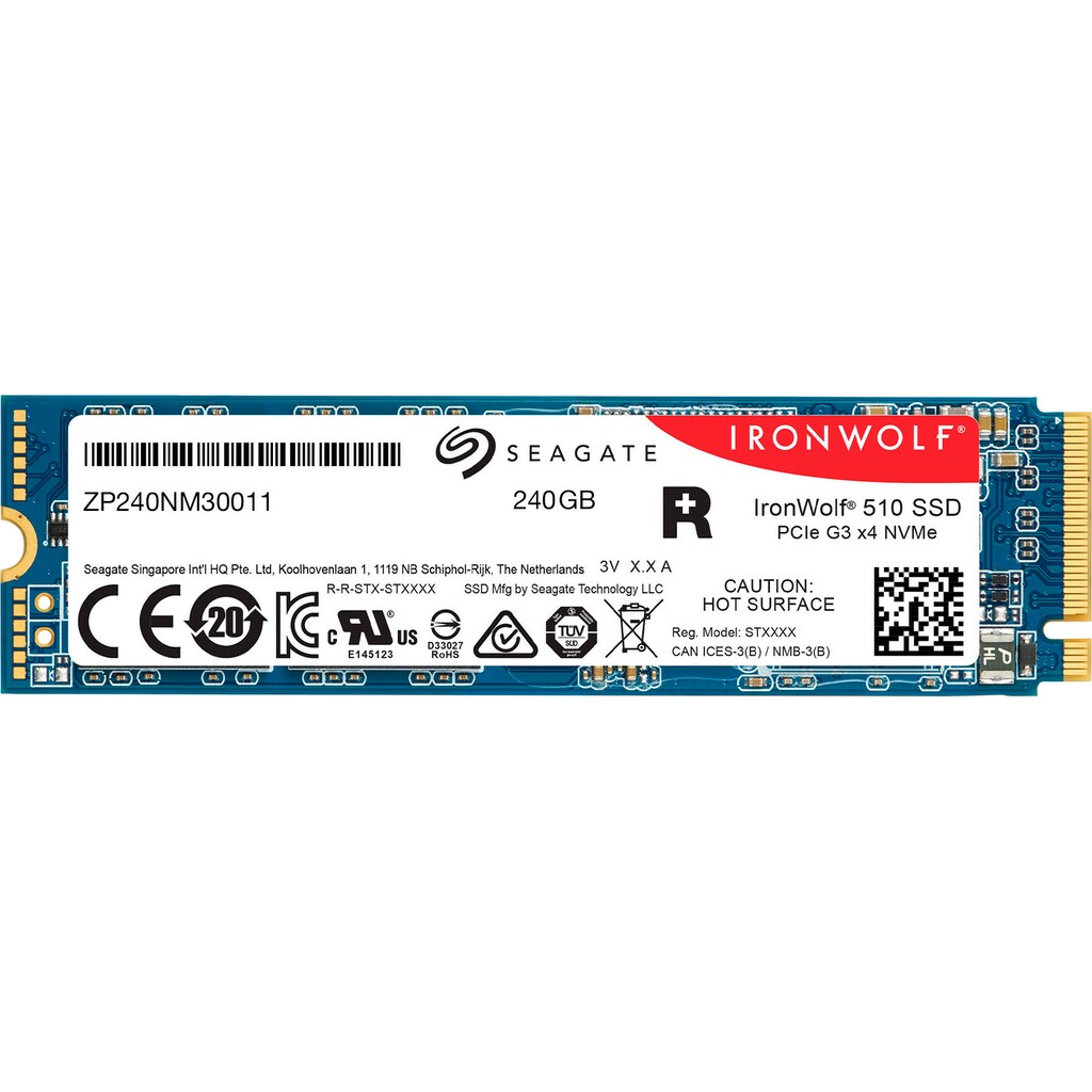 Seagate interne SSD »IronWolf® 510«, Anschluss M.2 PCIe 4.0