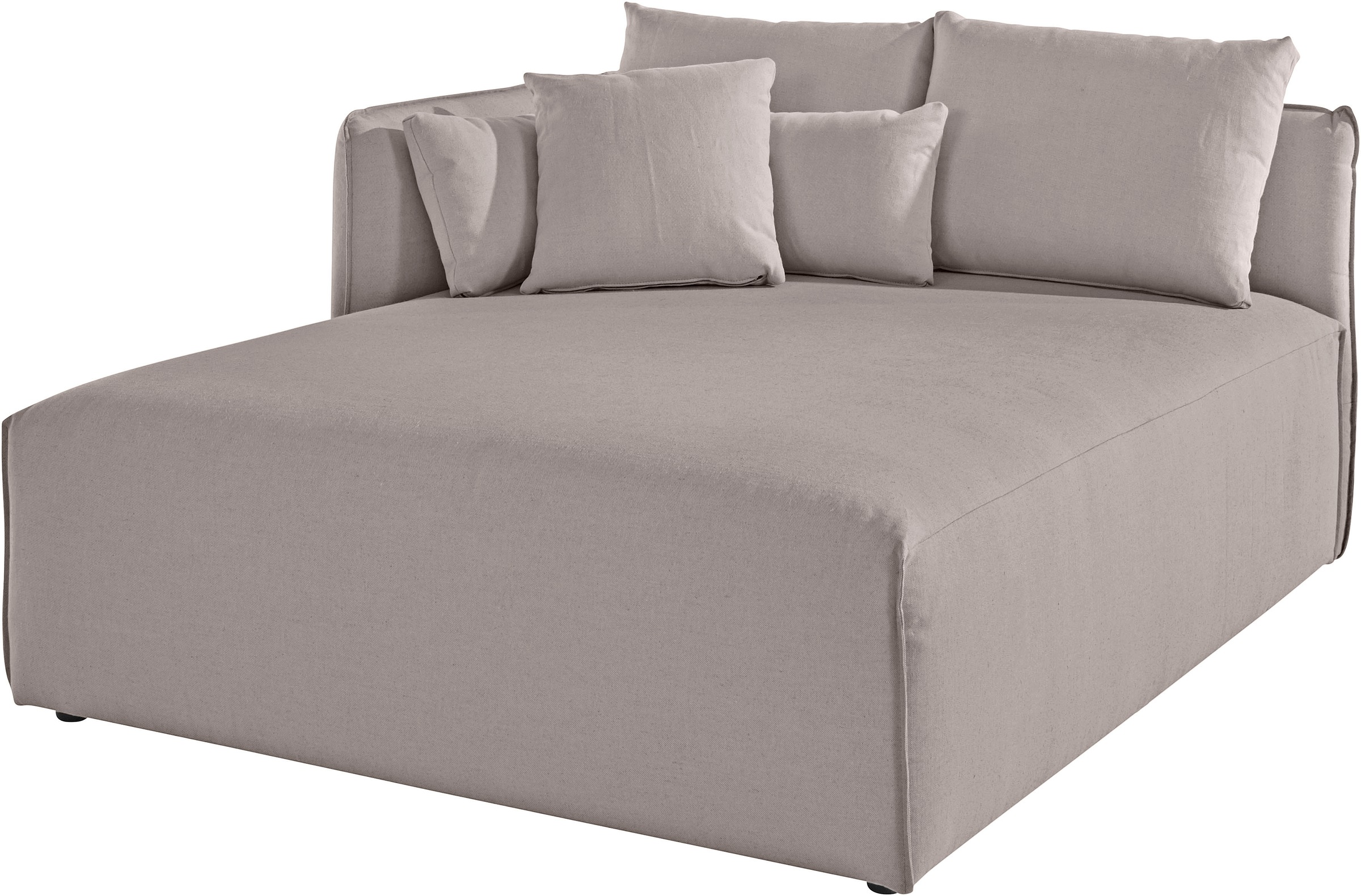 andas Ottomane »Nöre«, Lounge-Modul - zum eigenen Zusammenstellen, Breite 138cm, Tiefe 168cm