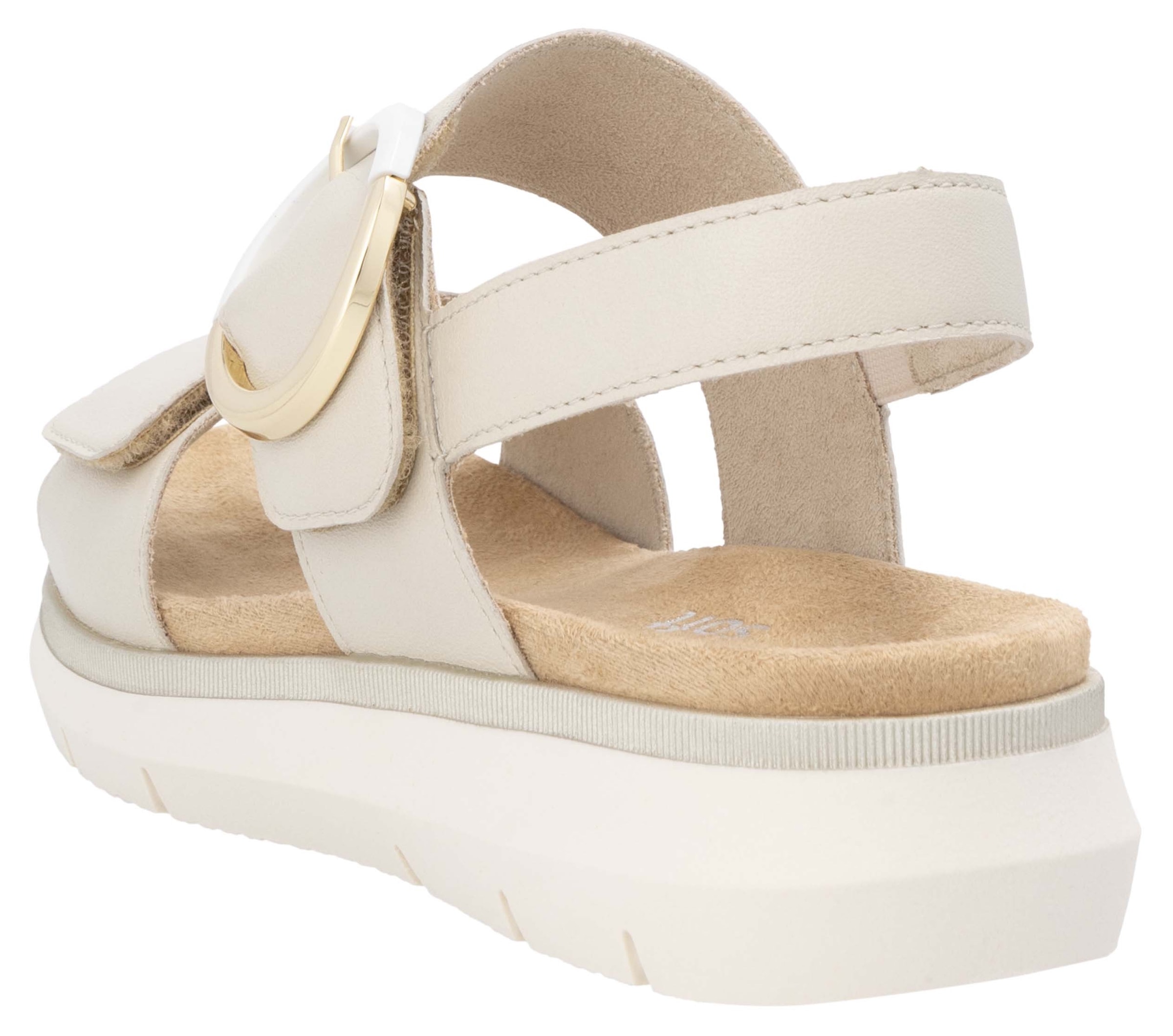 Remonte Riemchensandale, Sandale, Bequemschuh, Sommerschuh mit praktischen Klettverschlüssen