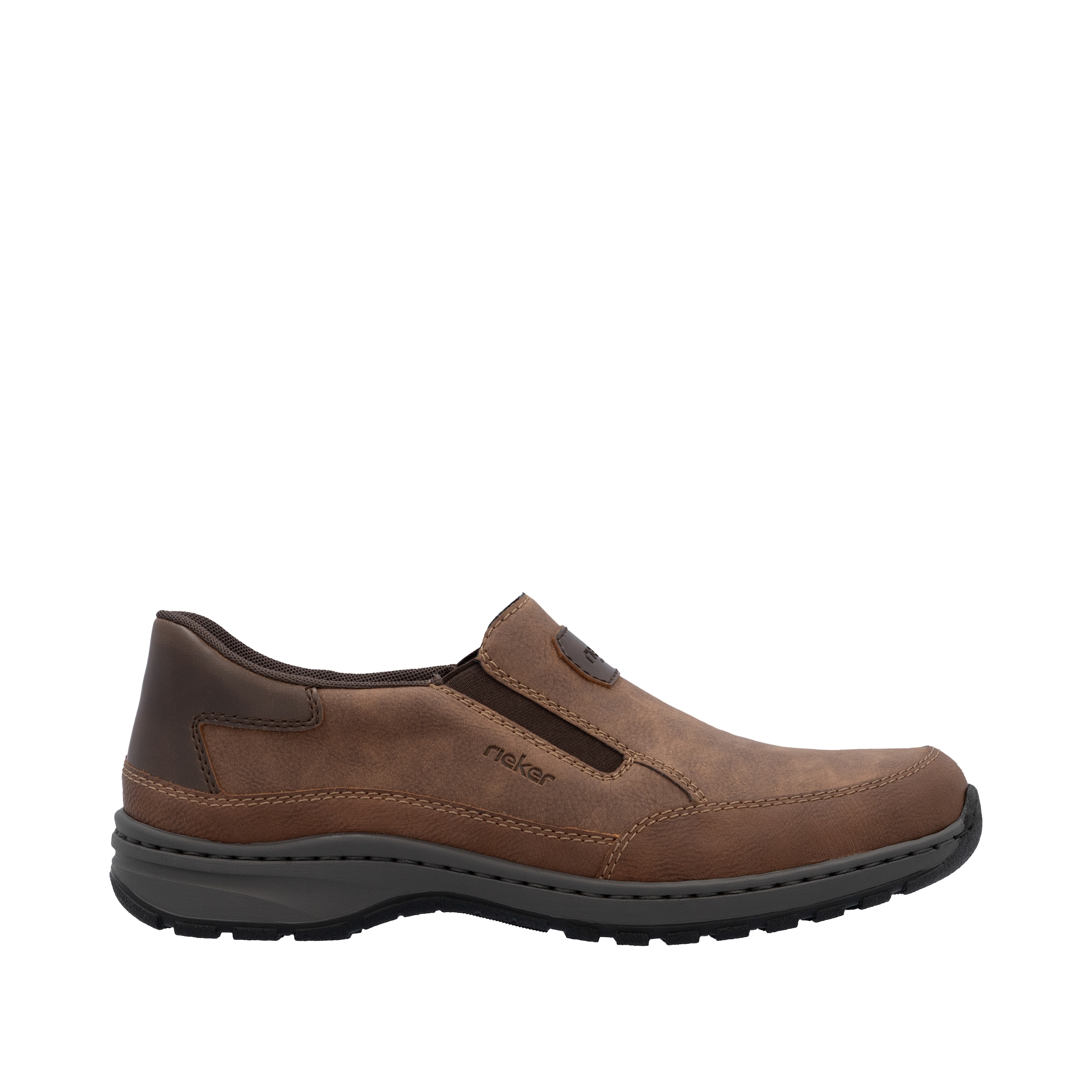 Rieker Slipper, Schlupfschuh, Halbschuh, Slip-on Sneaker mit Stretcheinsätze