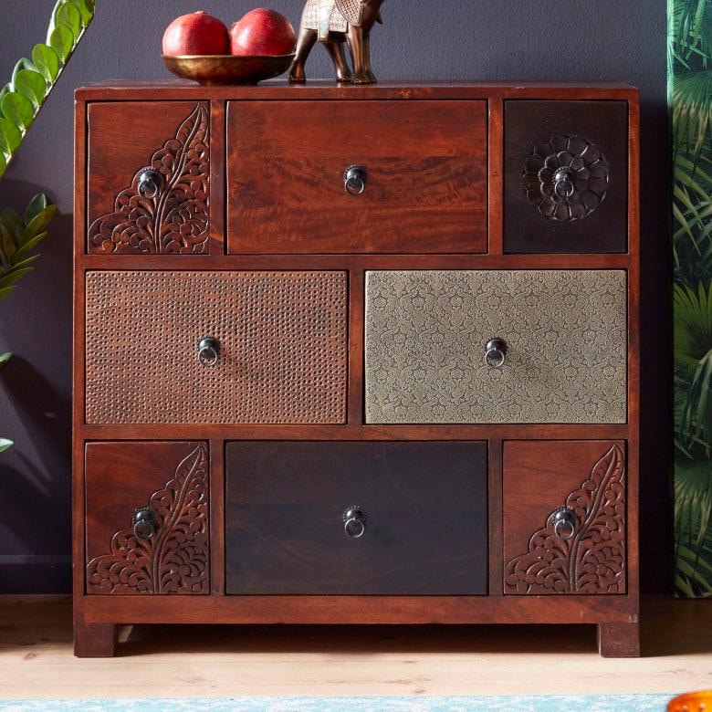 Home affaire Kommode »Mahar«, Breite 85 cm