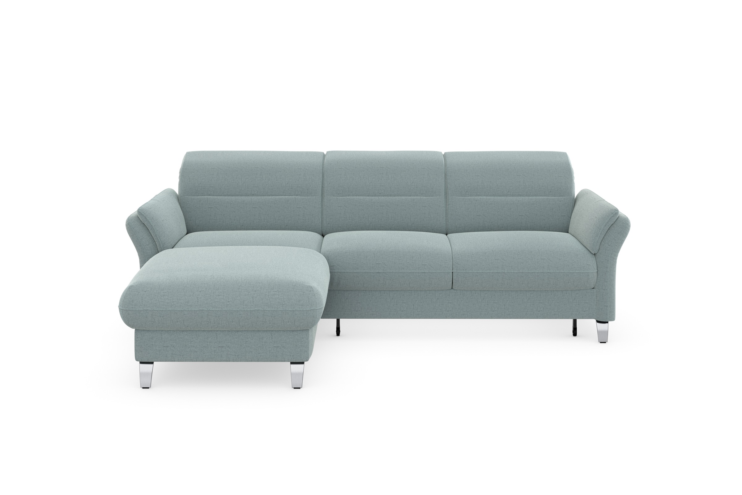 sit&more Ecksofa »Grenoble L-Form mit Federkern«, wahlweise mit Bettfunktio günstig online kaufen