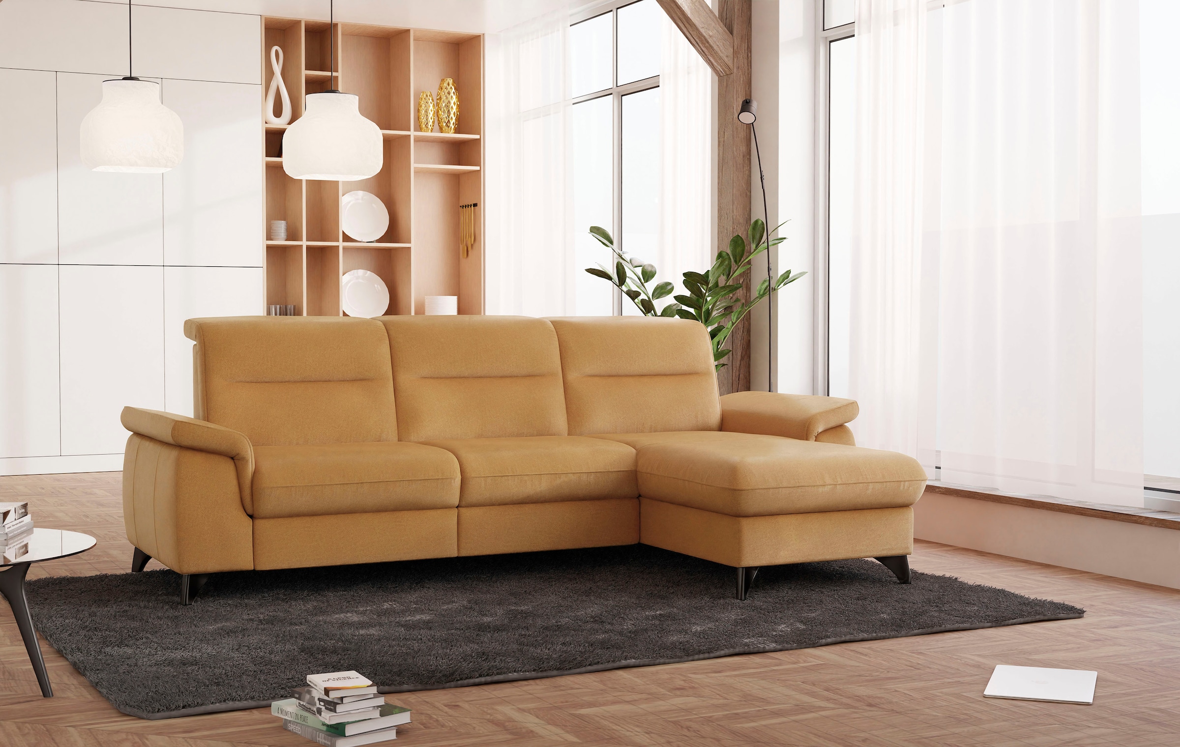 sit&more Ecksofa »Astoria L-Form«, wahlweise mit motorischer Relaxfunktion günstig online kaufen