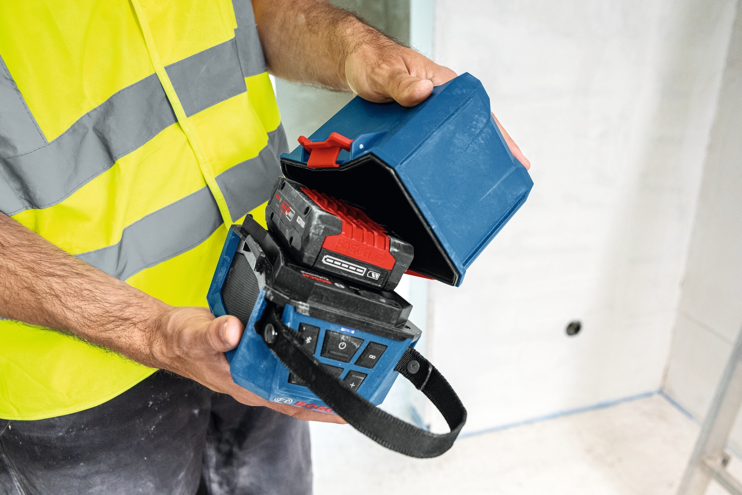 Bosch Professional Bluetooth-Lautsprecher »GPB 18V-1 C Professional solo« ( ) ohne Akku und Ladegerät