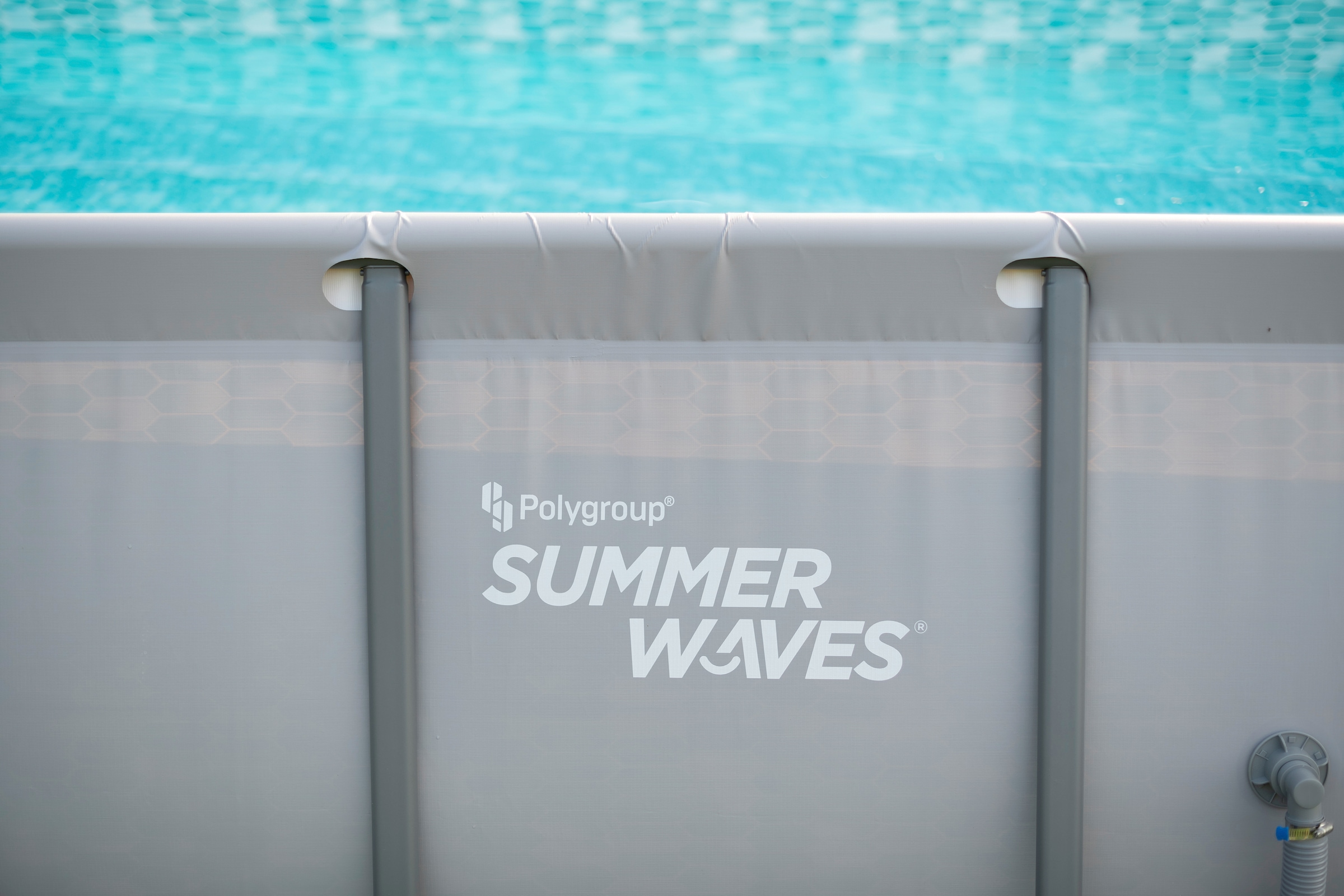 SummerWaves Framepool »Elite«, (Set, 6 tlg.), BxLxH: 274x549x132 cm