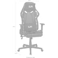Duo Collection Chefsessel »Game-Rocker G-30«, Kunstleder-Stoff-Microfaser, Gaming Chair in Camouflage Optik