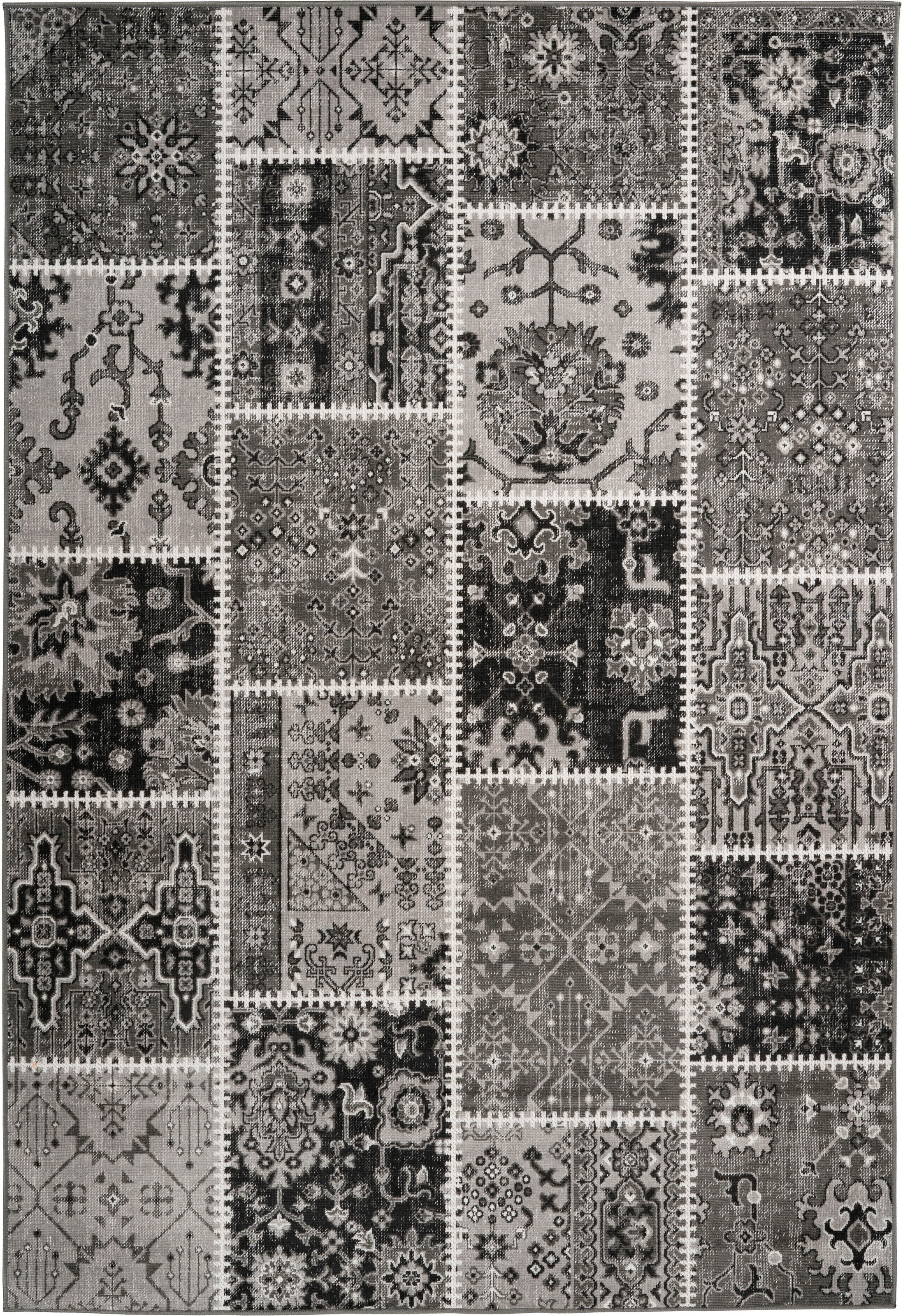 me gusta Teppich »Ariya 425«, rechteckig, 6 mm Höhe, Flachflor, gekettelt, günstig online kaufen