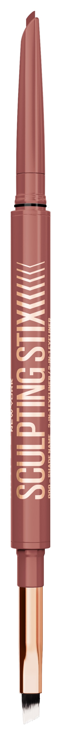 MAYBELLINE NEW YORK Eyeliner »SCULPTING STIX 2-in-1 EYELINER«