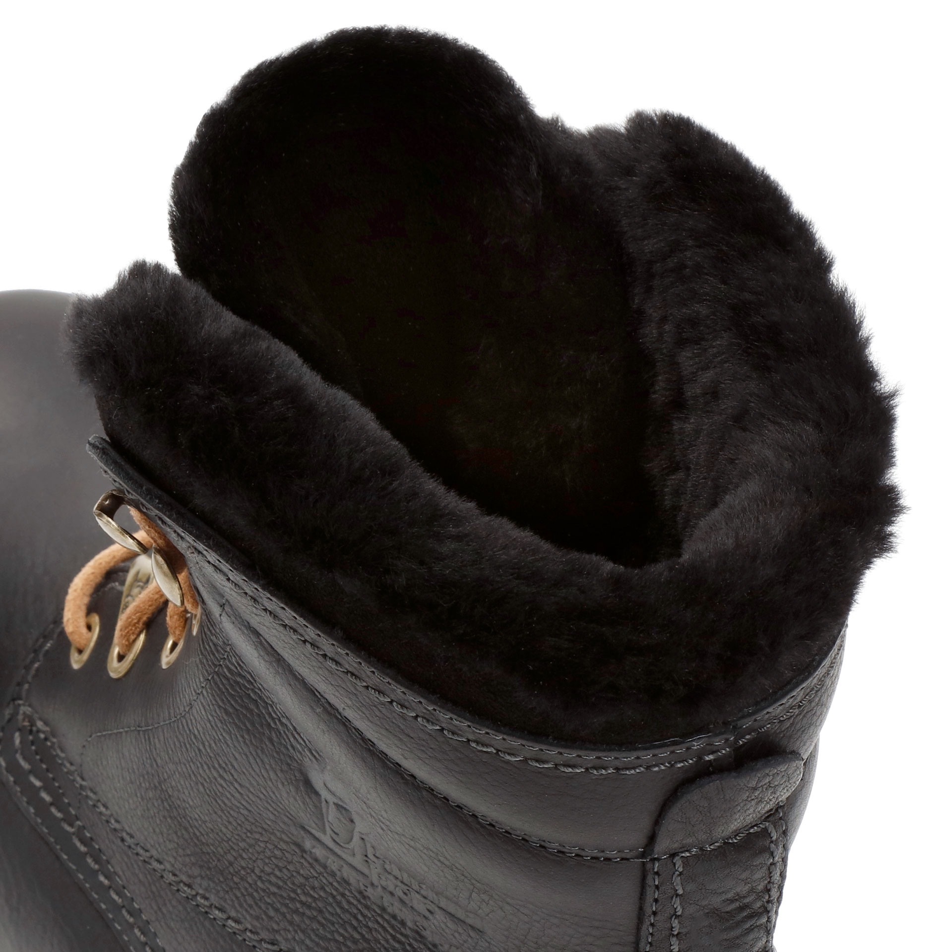 Panama Jack Winterboots »Aviator Igloo«, Blockabsatz, Winterstiefelette, Schnürboots mit Logo-Aufnäher