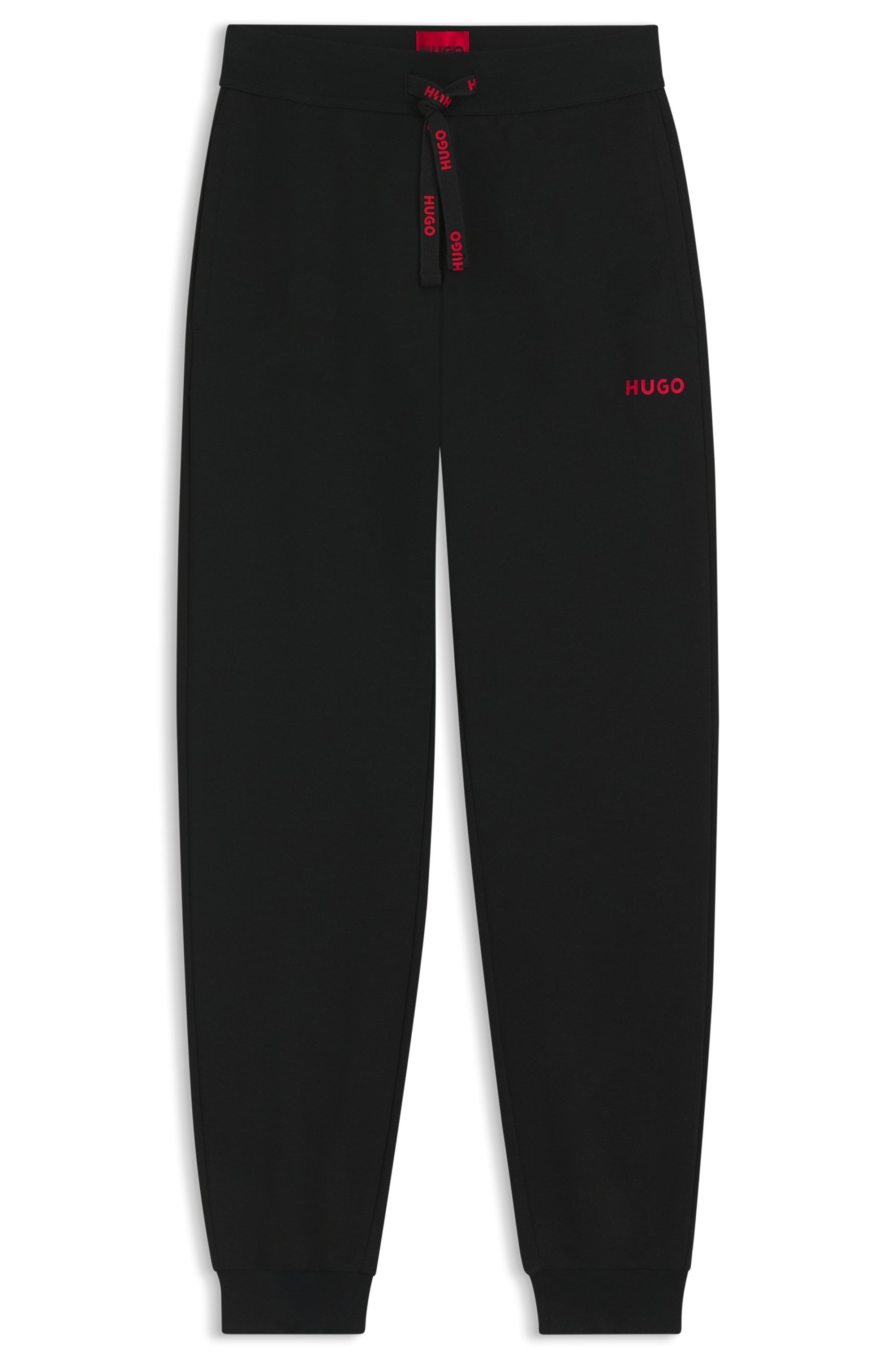 HUGO Underwear Jogginghose  elastischer Bund mit Tunnelzug, gerade Passform, Eingrifftaschen