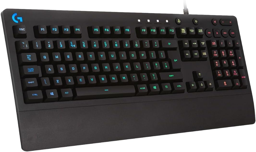 LOGITECH Tastatur »G213 Prodigy Gaming Keyboard - UK-Layout« () schwarz