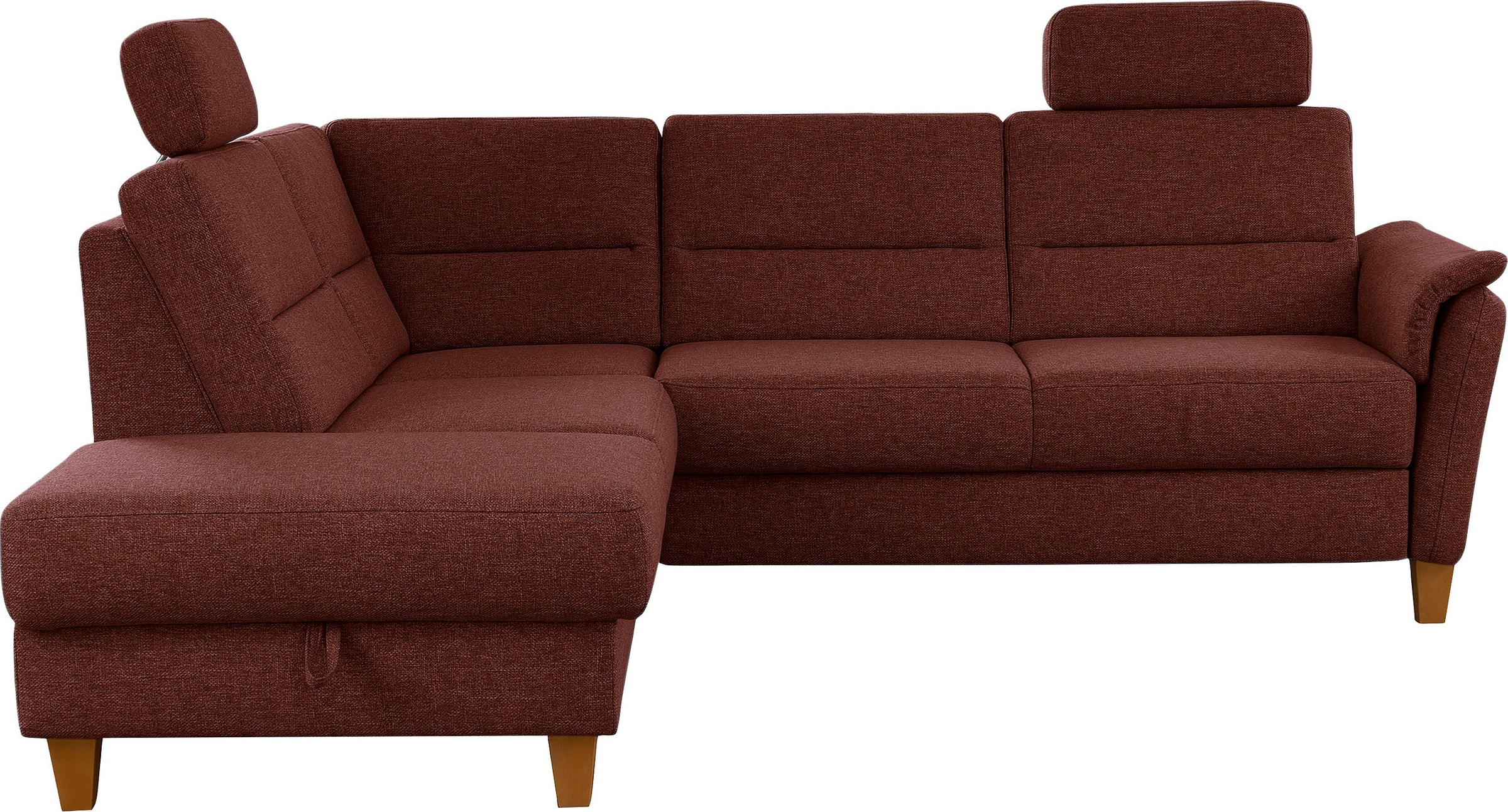 Home affaire Ecksofa »Palmera L-Form, B: 236 cm« optional Bettfunktion & Be günstig online kaufen