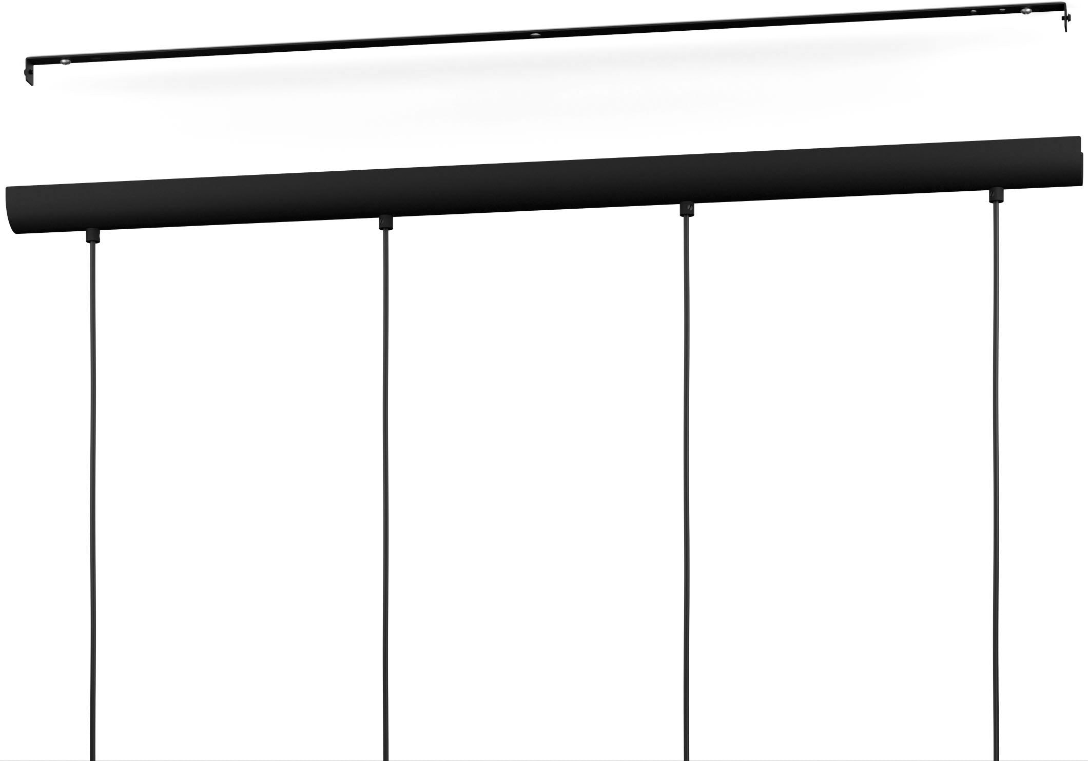 EGLO Hängeleuchte »CANTERRAS«, Hängeleuchte 40W - schwarz Stahl - exkl. aus E27 online bestellen in