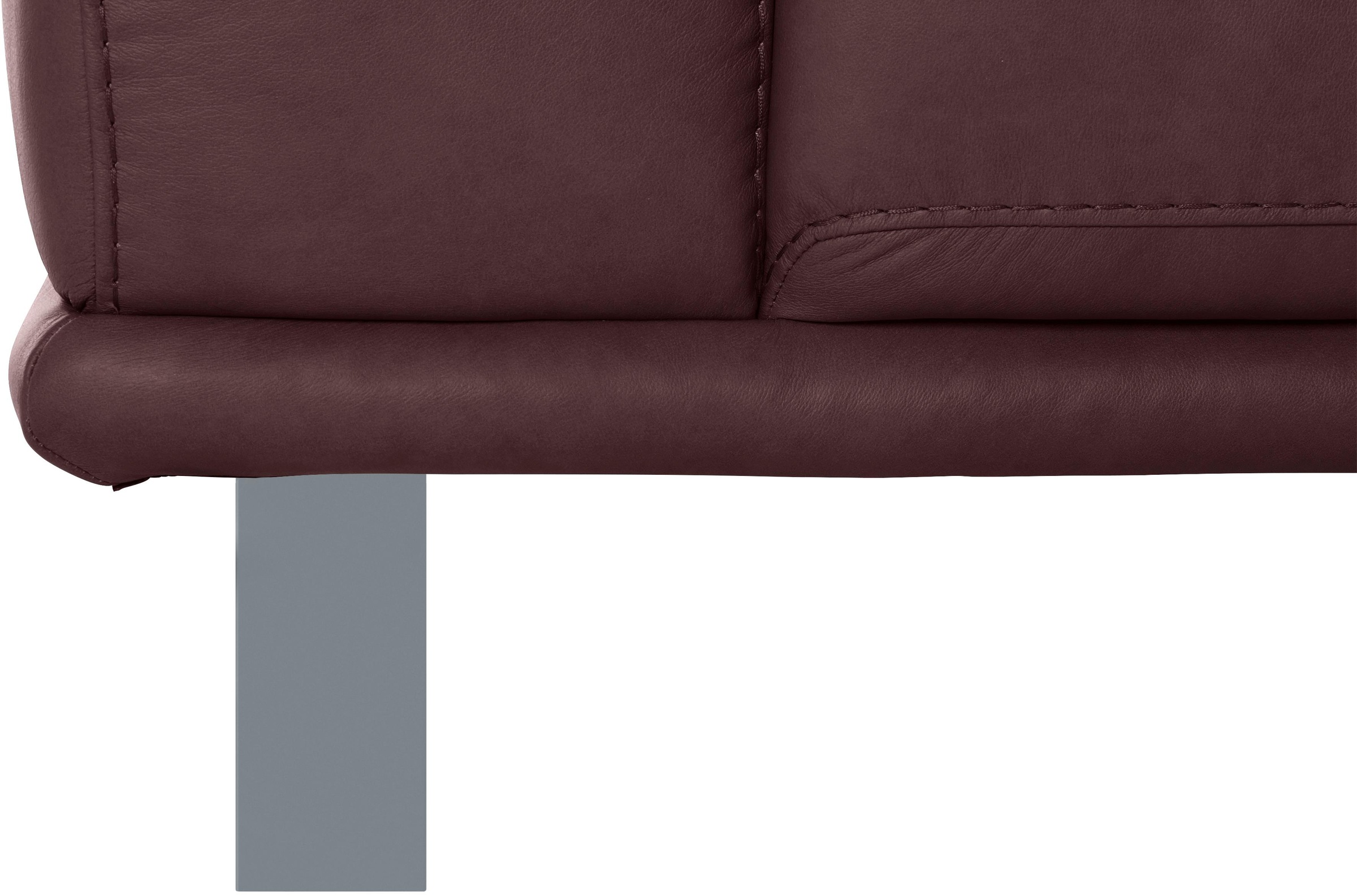 W.SCHILLIG 2-Sitzer »montanaa«, mit Metallkufen in Silber matt, Breite 192 cm