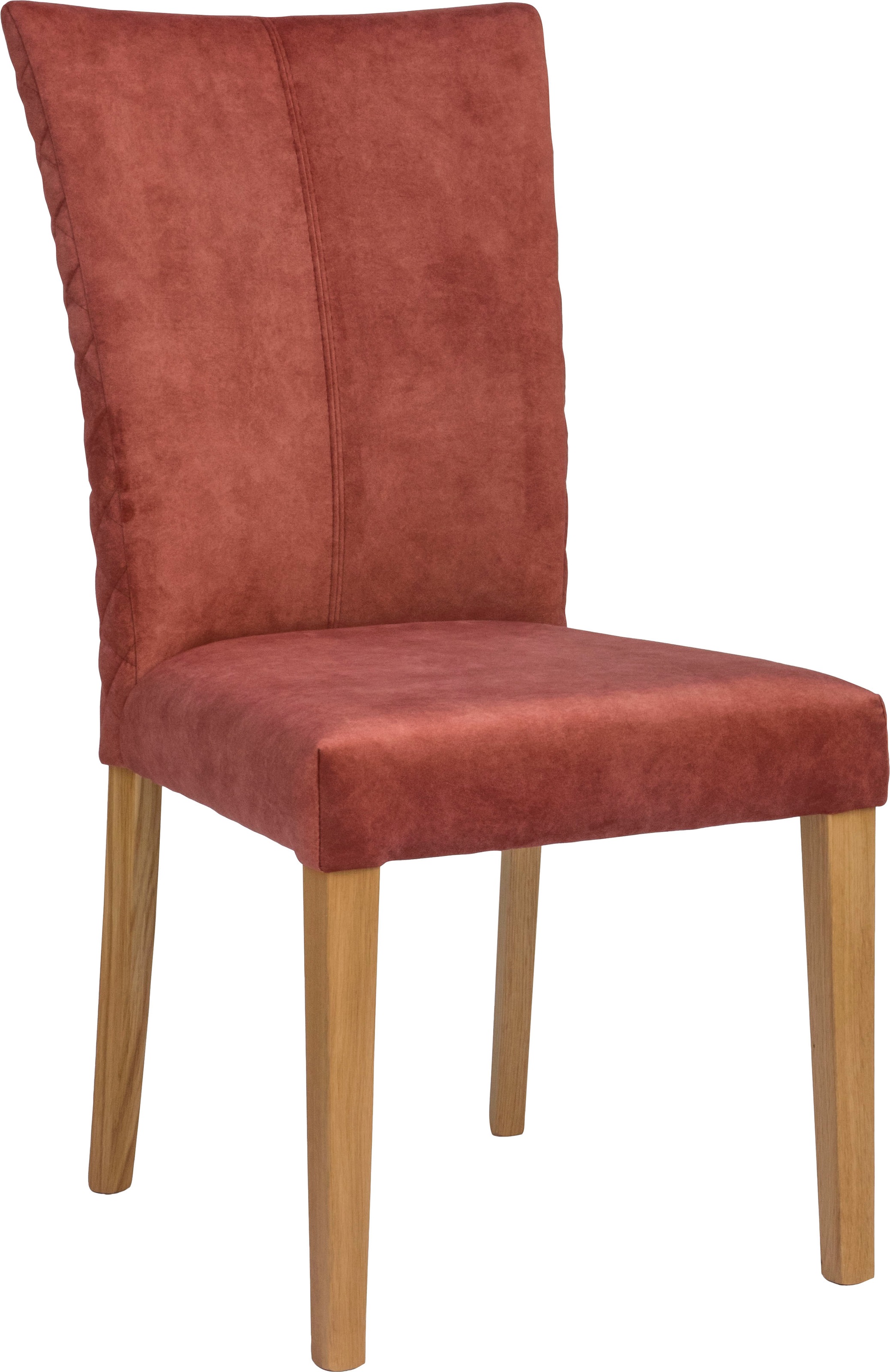 Leonique Esszimmerstuhl »Vence« (Set) 2 Stk. Samtvelours mit Rautensteppung günstig online kaufen