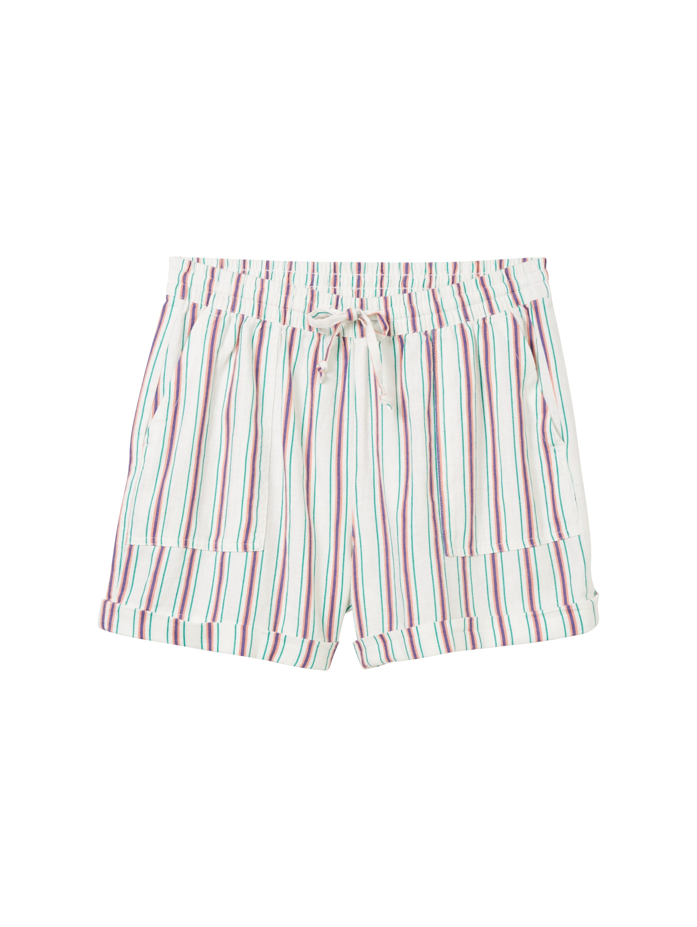 TOM TAILOR Denim Shorts, Sommerhose mit seitlichen Eingriffstaschen