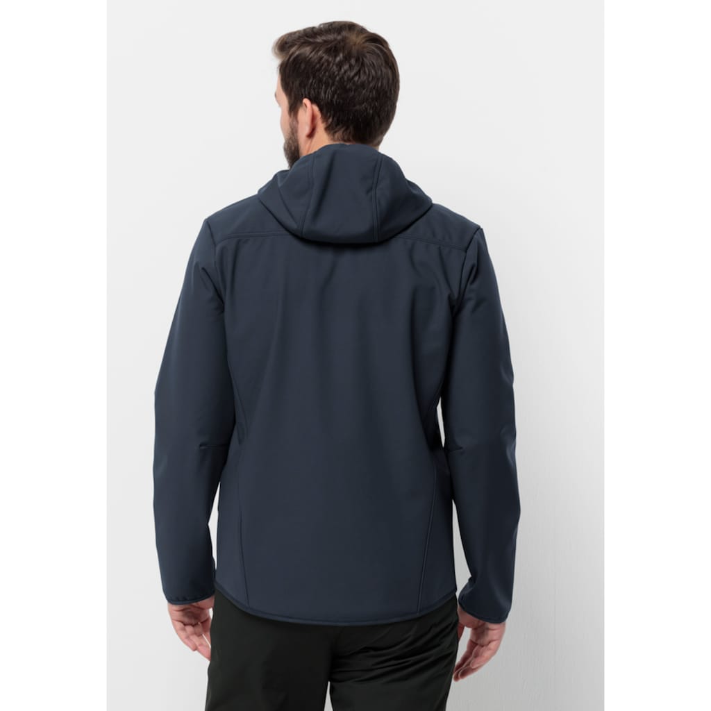 Jack Wolfskin Softshelljacke »BORNBERG HOODY M«, mit Kapuze