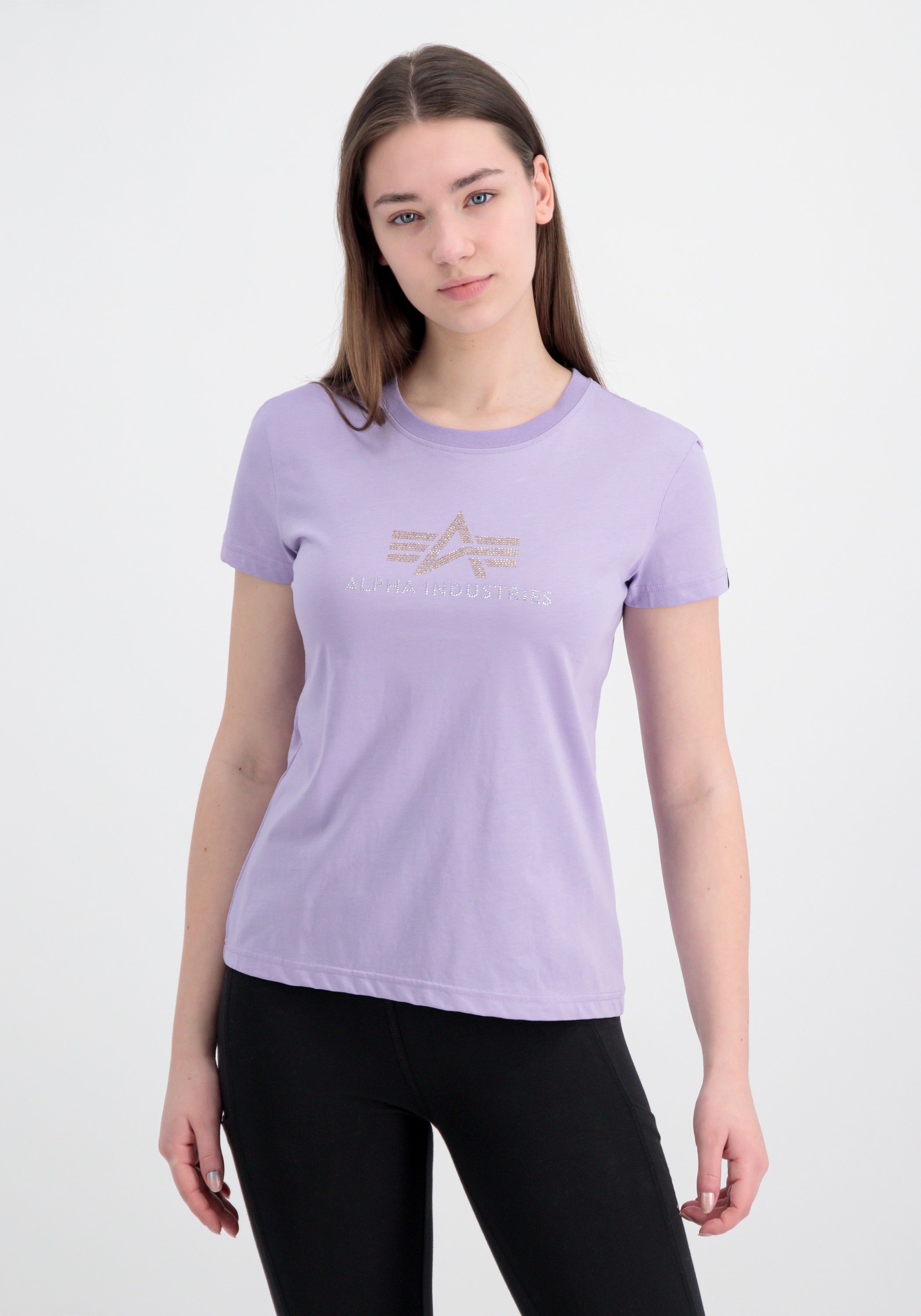 Alpha Industries T-Shirt »Alpha Industries Women - T-Shirts Crystal T Women«