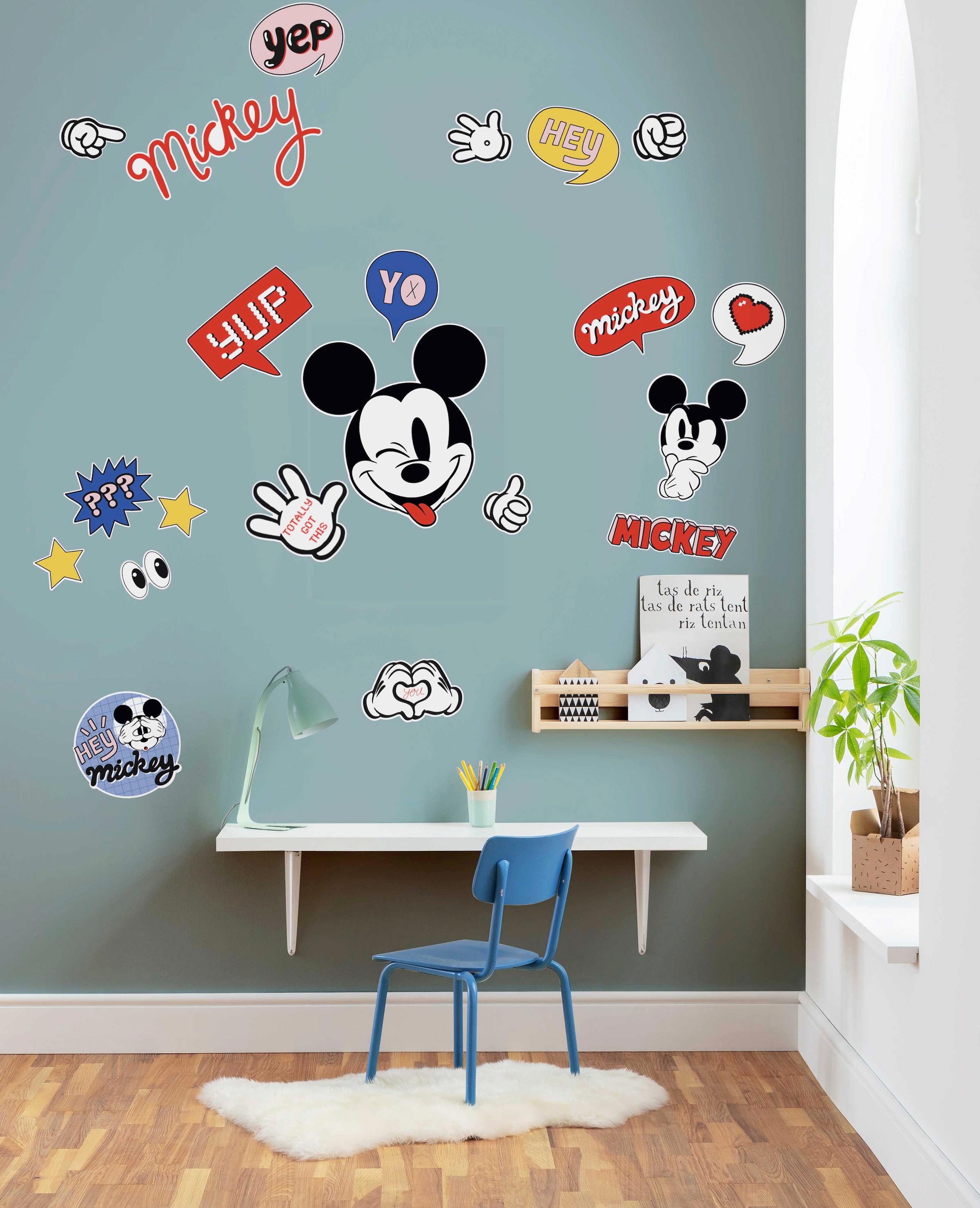 Komar Wandtattoo »Its a Mickey Thing - Größe 50 x 70 cm«, selbstklebend, Wandsticker, Kinderzimmer