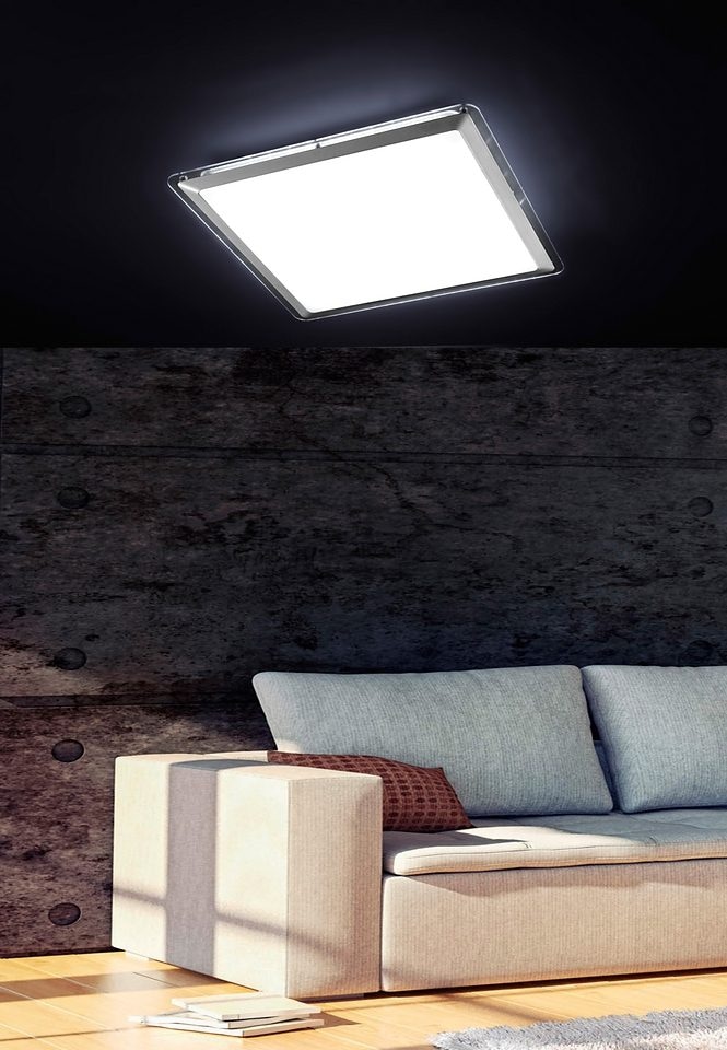 JUST LIGHT Deckenleuchte »LABOL«, 1 flammig, Leuchtmittel LED-Board | LED fest integriert, inkl. festverbautem LED-Leuchtmittel